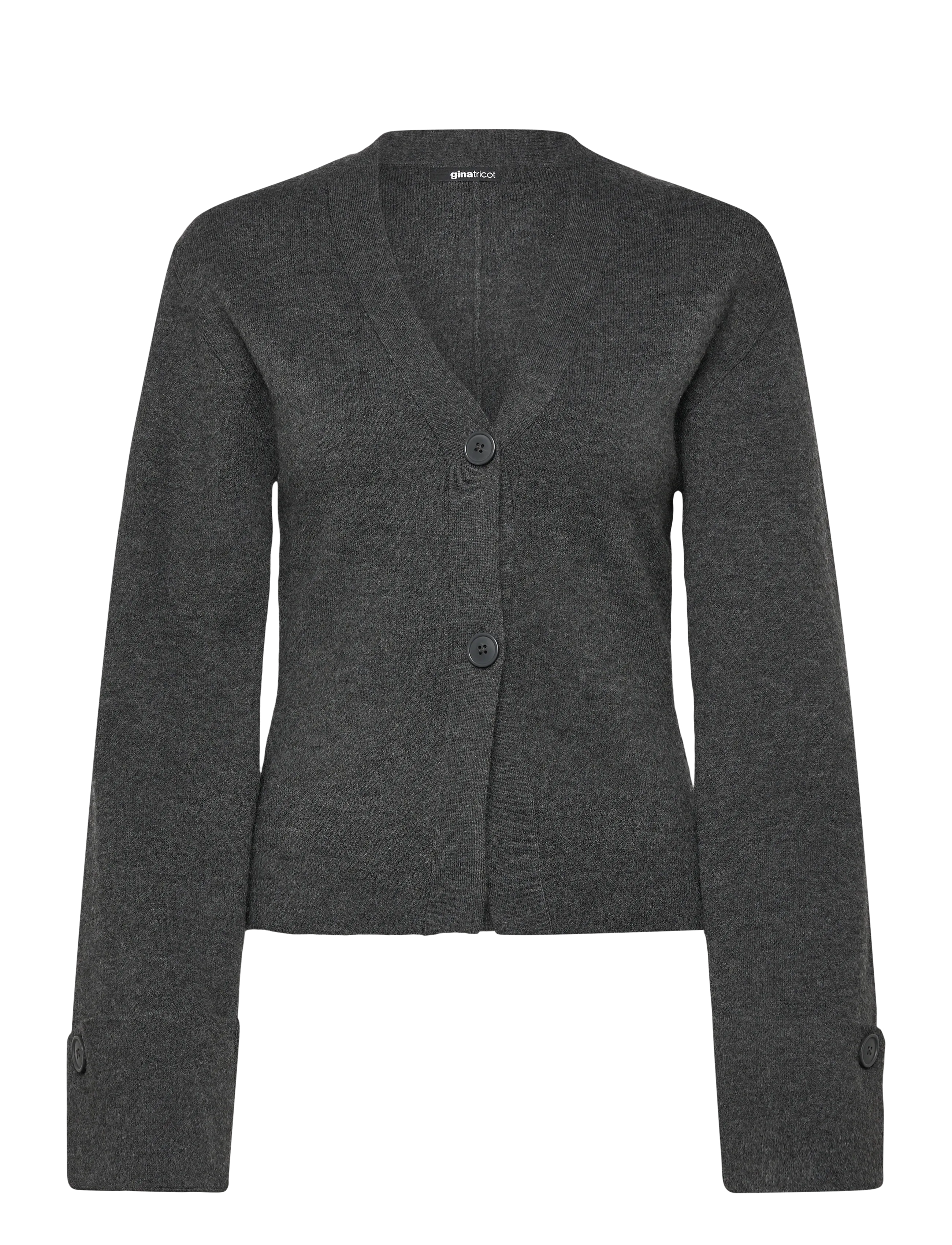 Gina Tricot Knitted Sculptured Cardigan, XL, Knitwear, Grau - Cardigans, Frauen