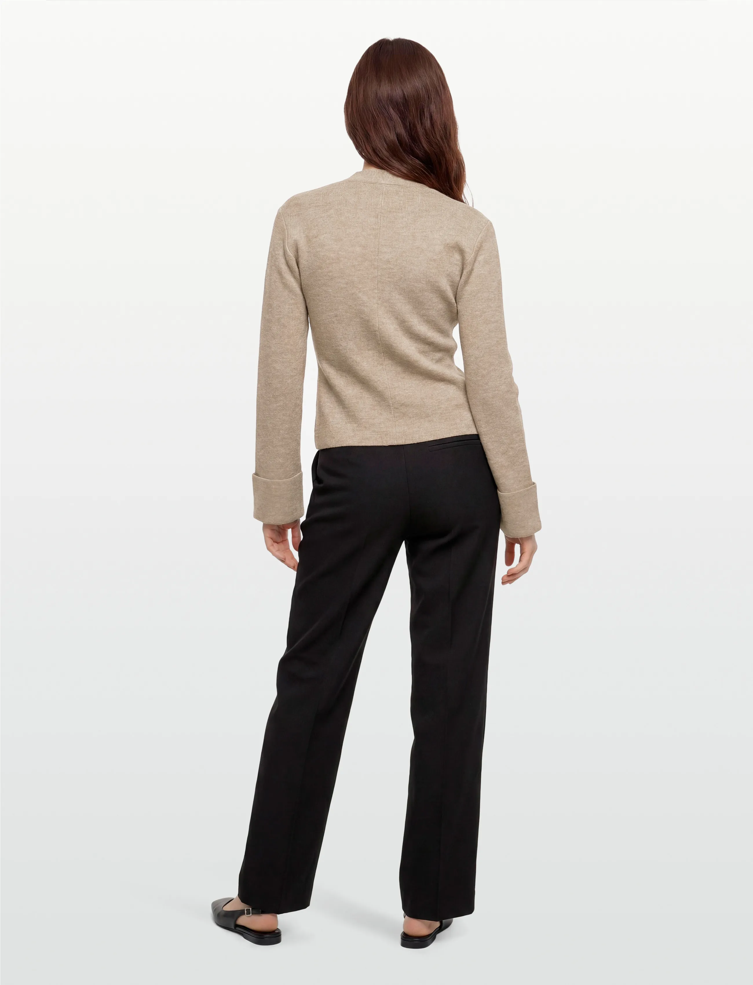 Gina Tricot - Knitted sculptured cardigan - cardigans - pure c (7272) - 4