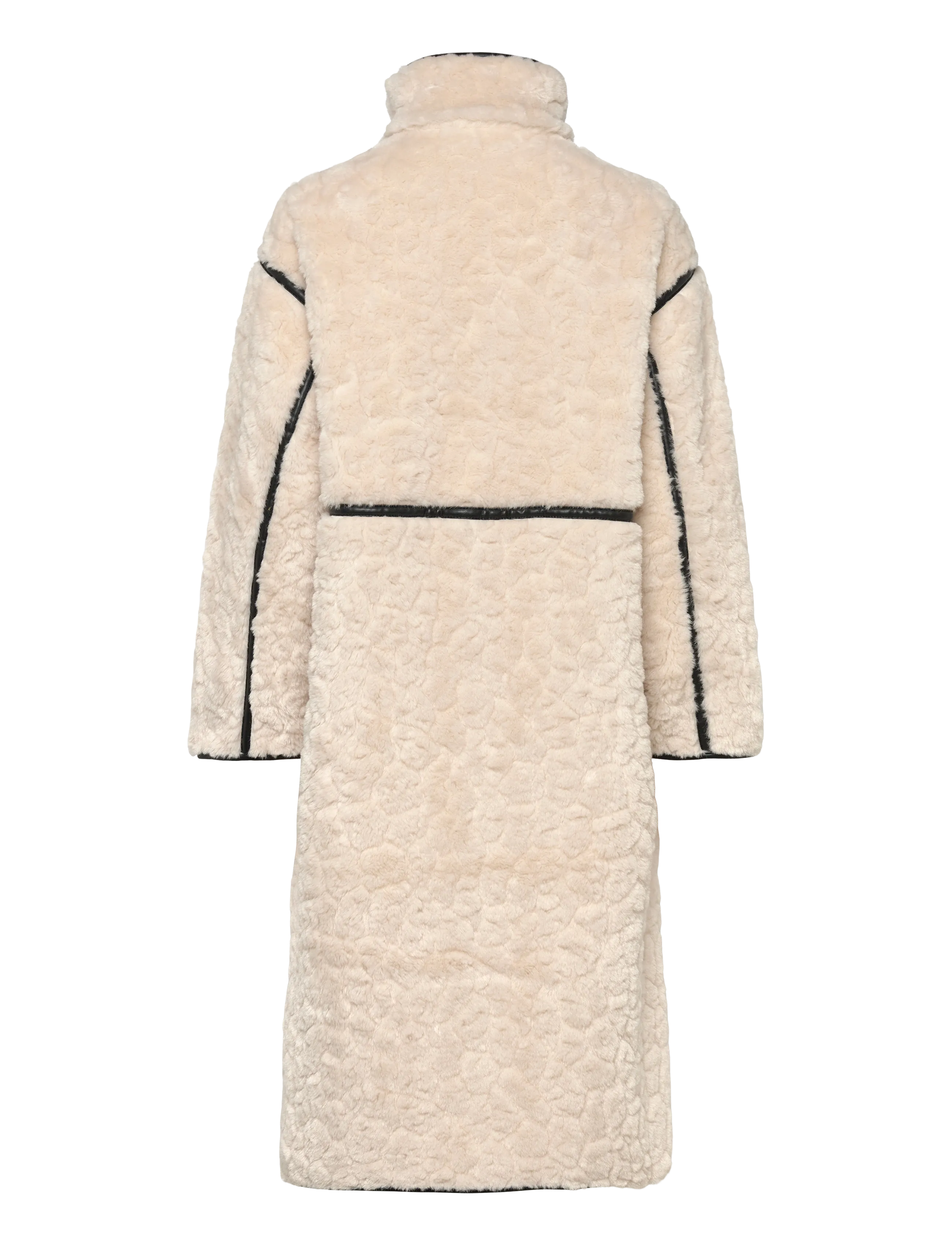 Gina Tricot - Faux fur bonded coat - frakker - creme (1263) - 1