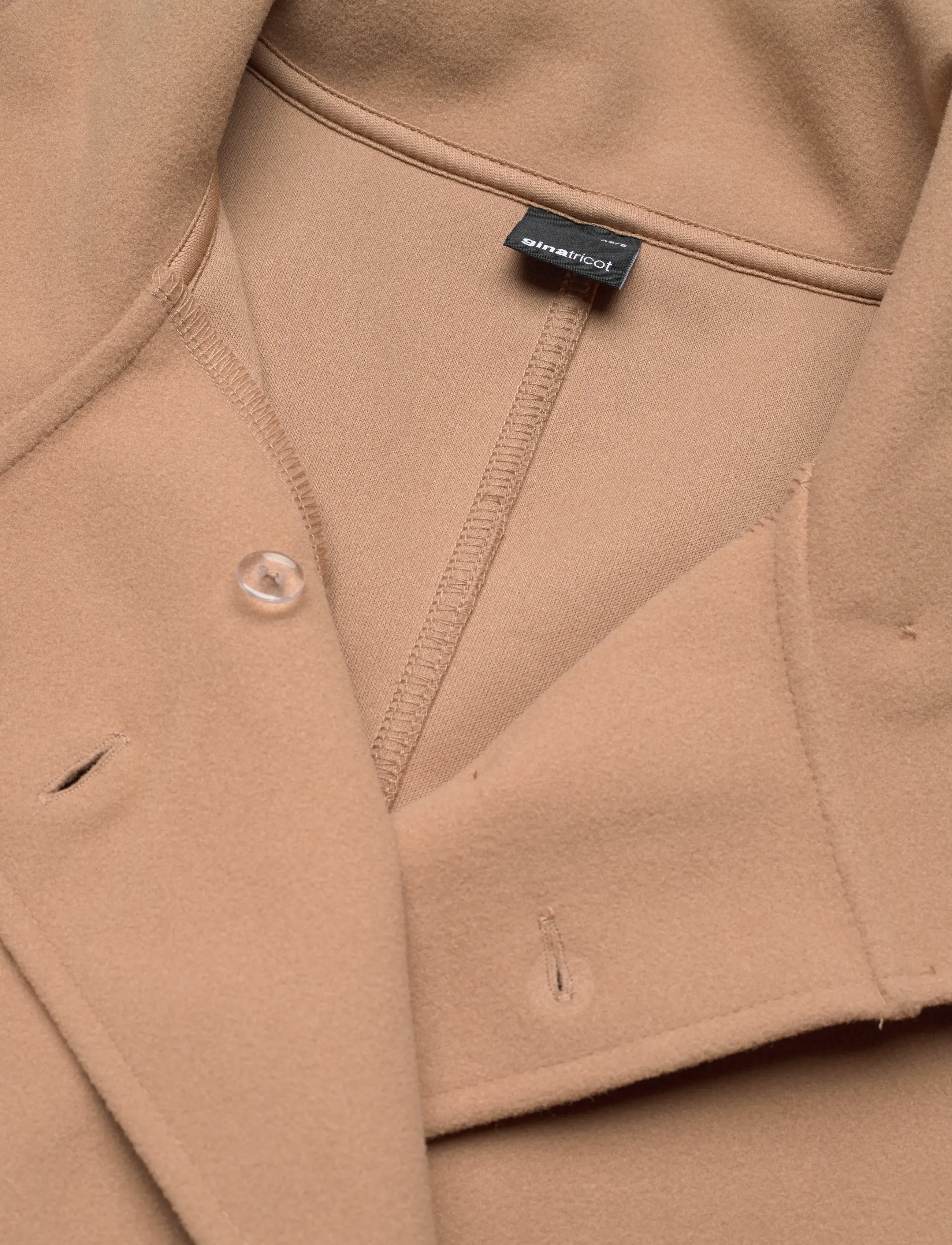 Gina Tricot - Belt cape jacket - forårsjakker - camel (7022) - 5