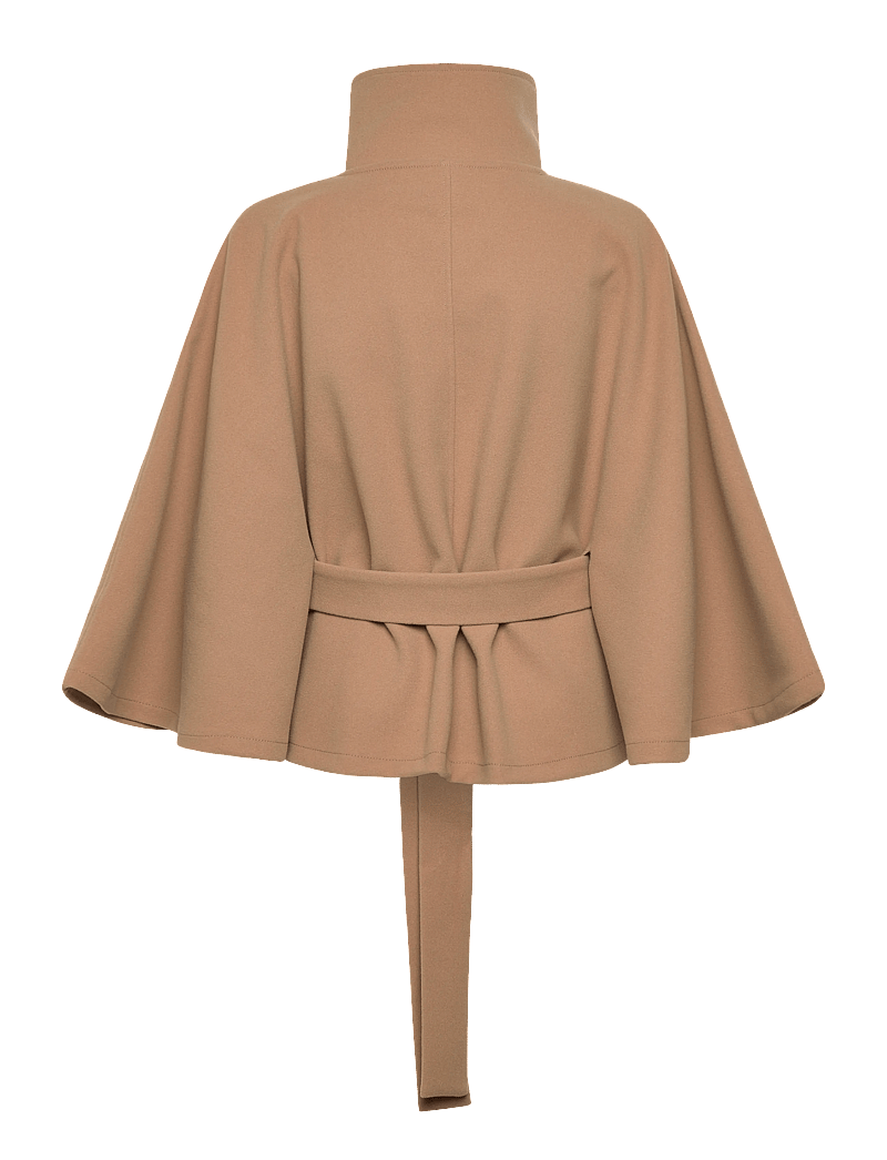 Gina Tricot - Belt cape jacket - leichte mäntel - camel (7022) - 2