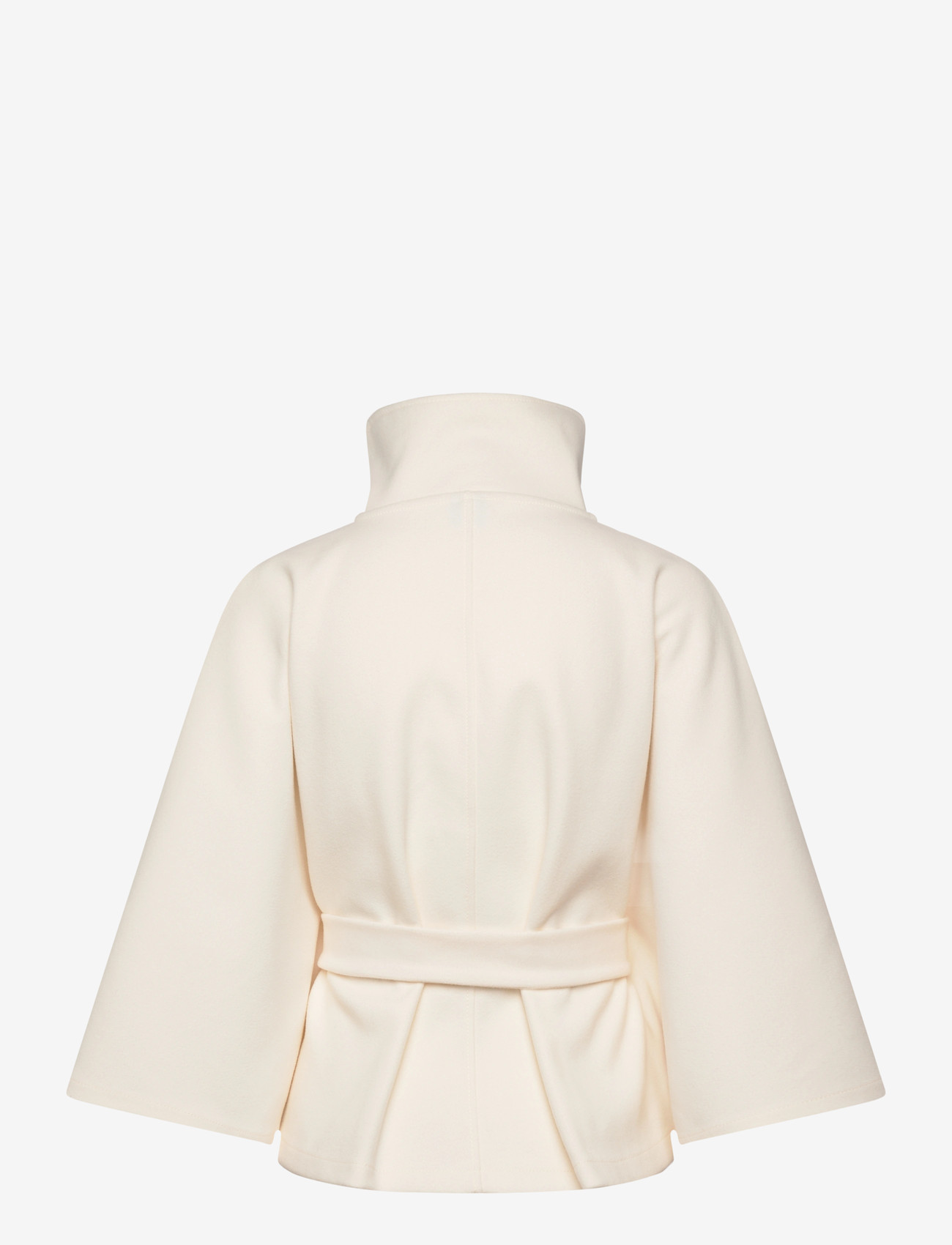 Gina Tricot - Belt cape jacket - vårjackor - antique white (1066) - 2