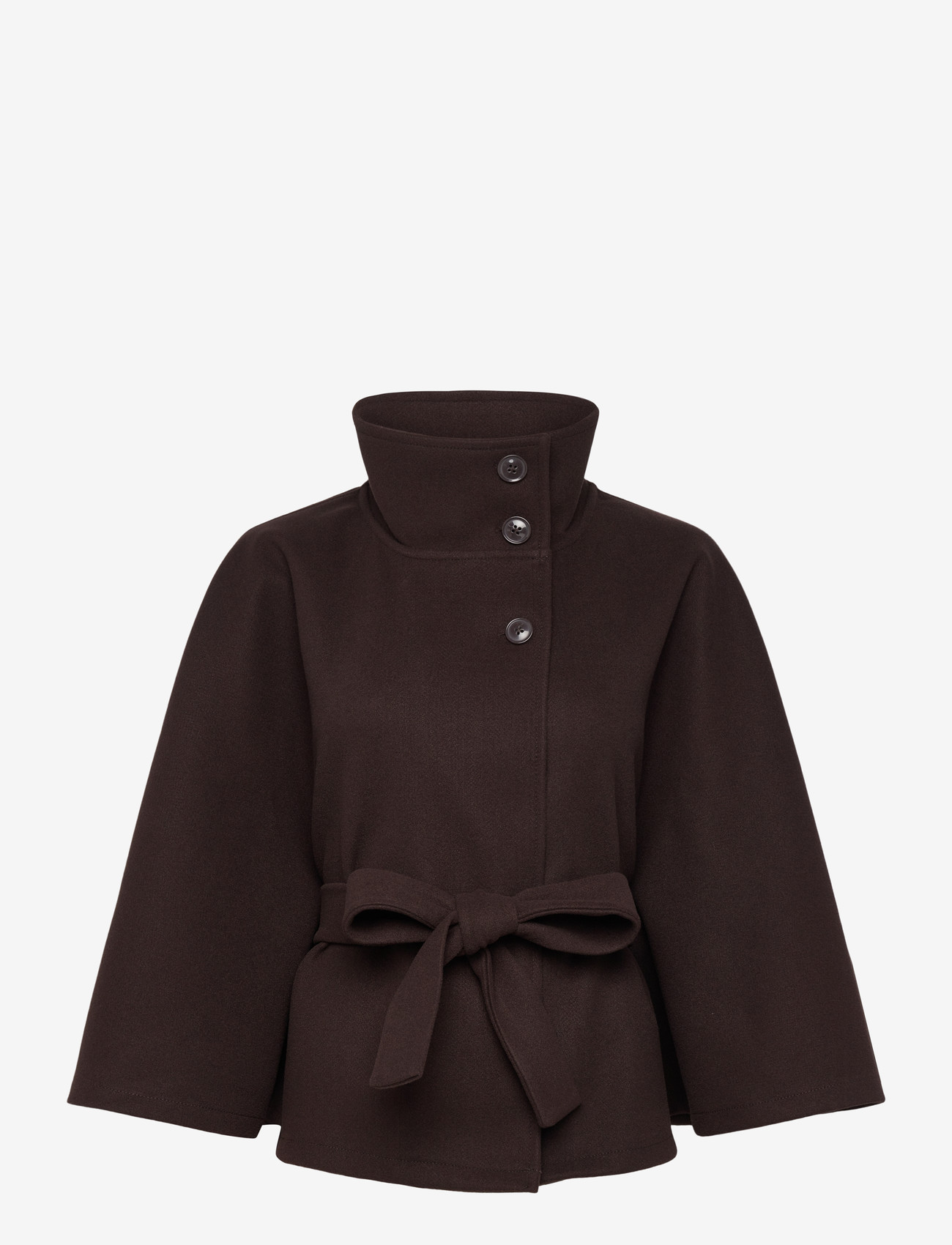 Gina Tricot - Belt cape jacket - kevadjoped - mole (7382) - 1