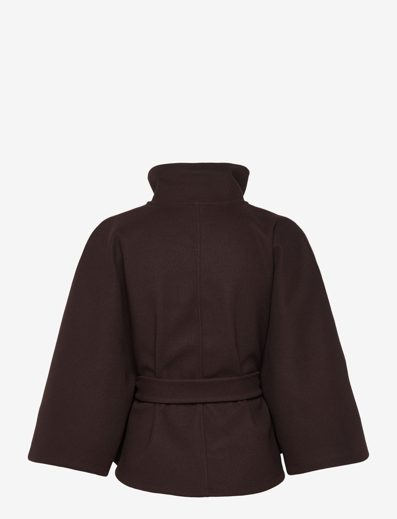 Gina Tricot - Belt cape jacket - kevadjoped - mole (7382) - 2