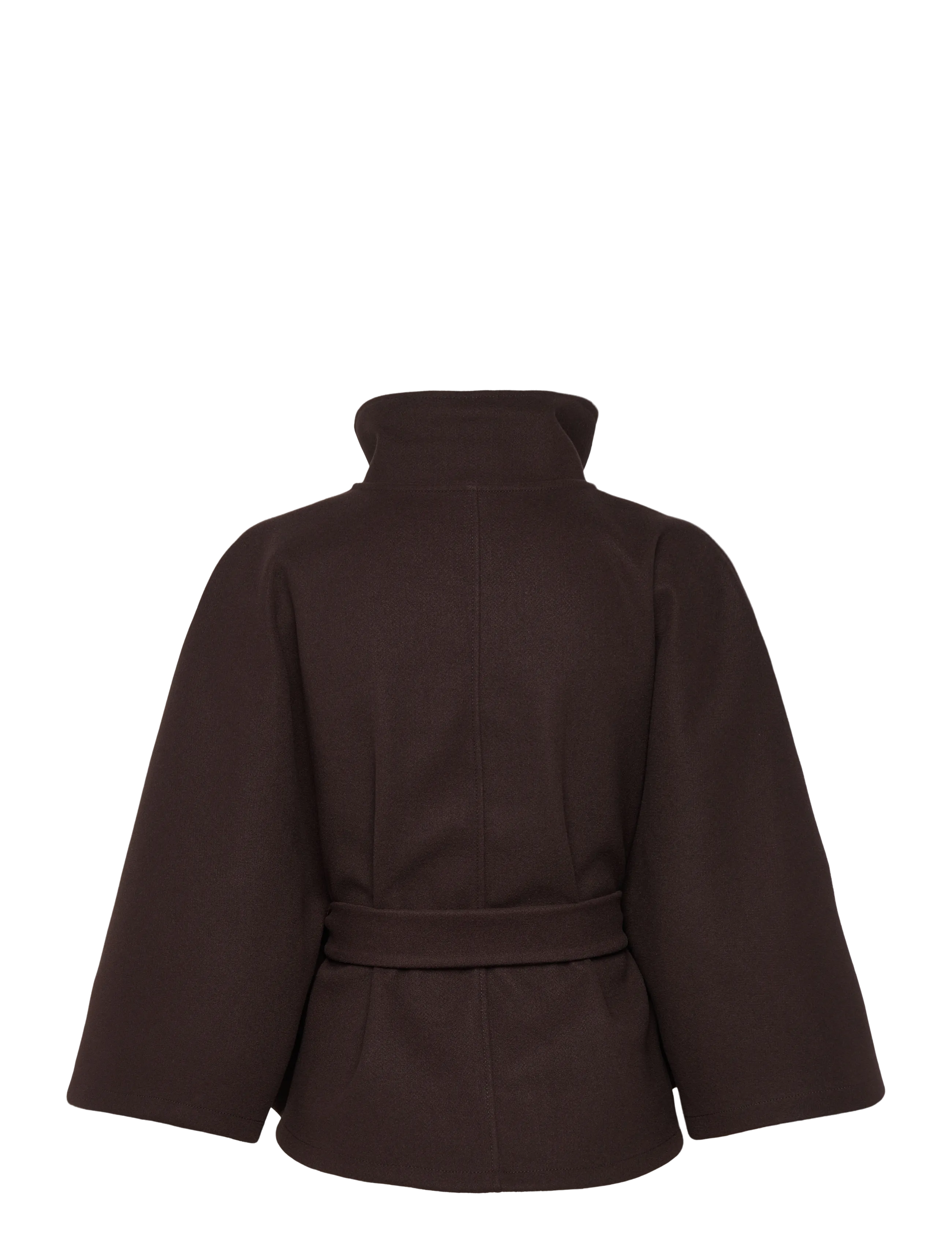 Gina Tricot - Belt cape jacket - pavasara jakas - mole (7382) - 2