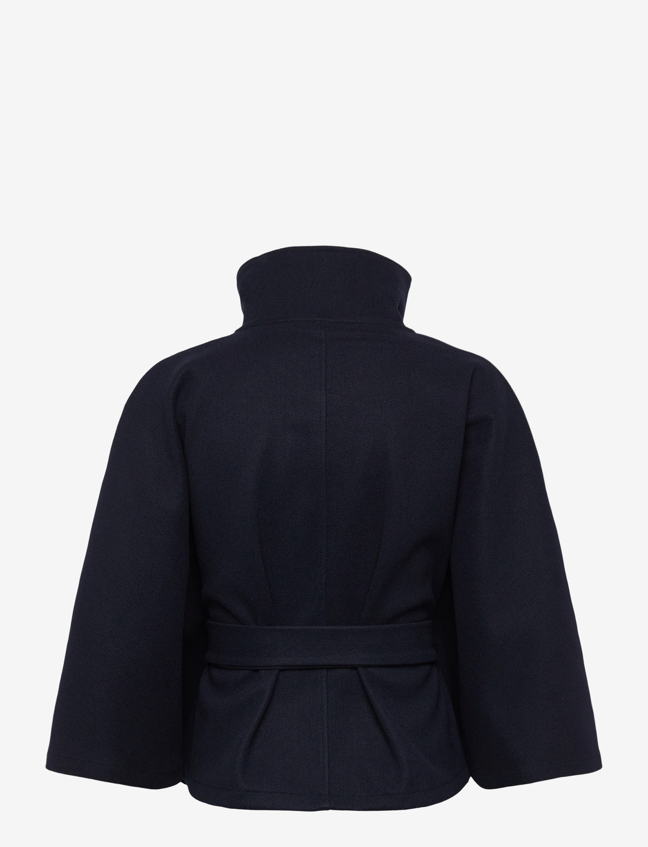 Gina Tricot - Belt cape jacket - vårjackor - navy (5998) - 2