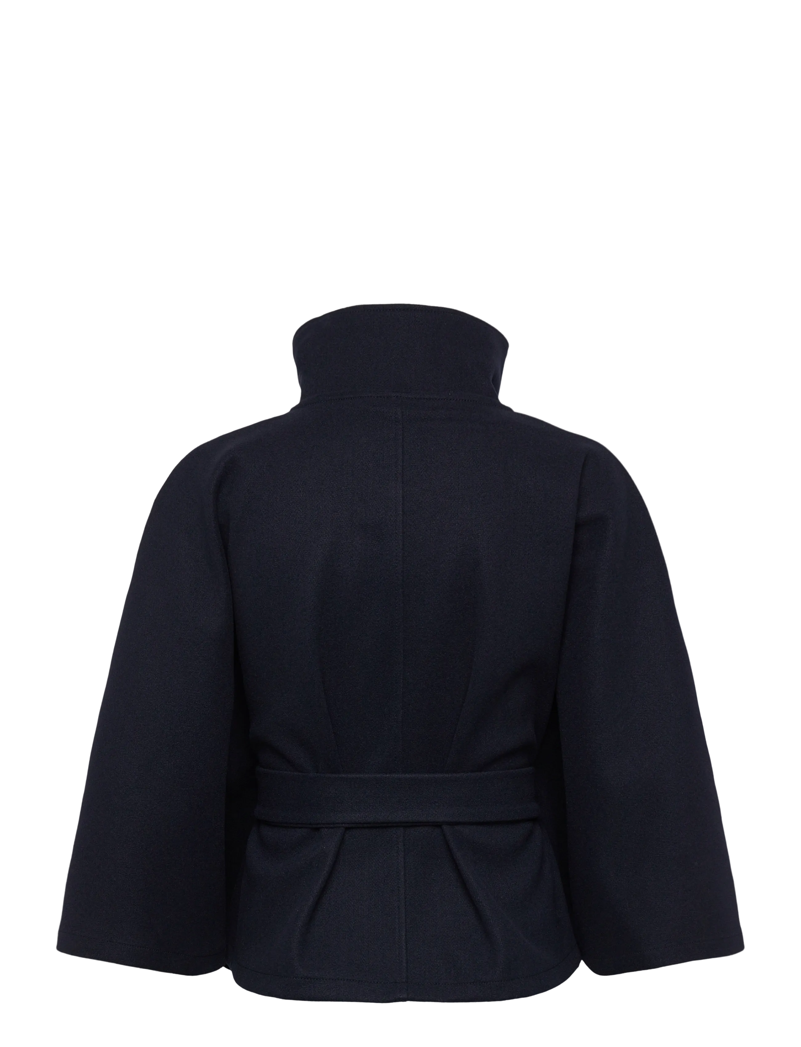 Gina Tricot - Belt cape jacket - kurtki wiosenne - navy (5998) - 2