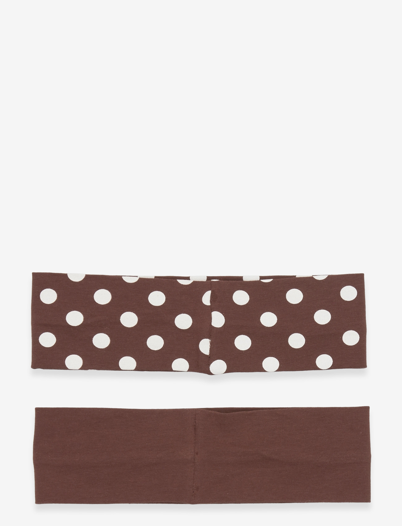 Gina Tricot - 2-pack headband - pääpannat - brown/white (7514) - 1