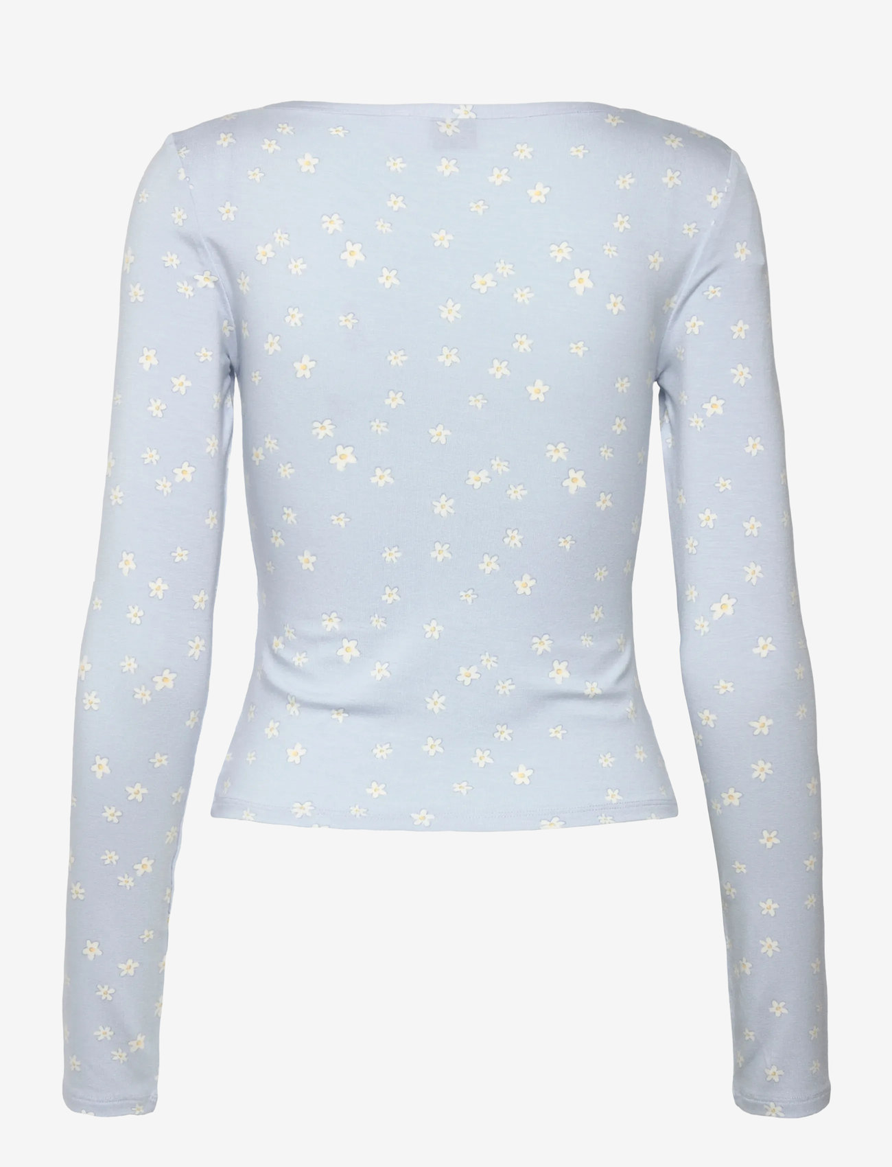 Gina Tricot - Buttoned up top - tops - simple flower (9051) - 1