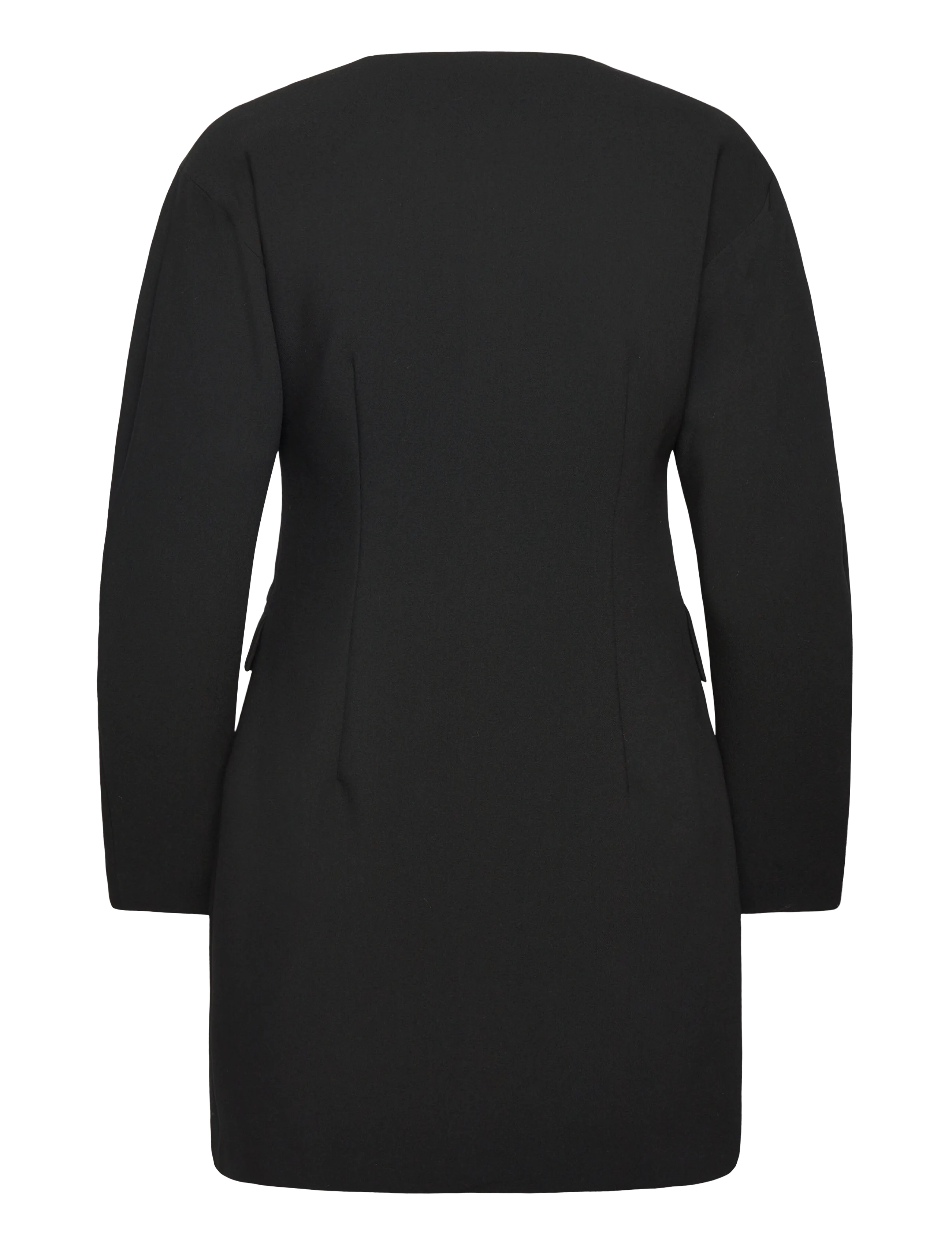 Gina Tricot - Tailored dress - trumpos suknelės - black (9000) - 1