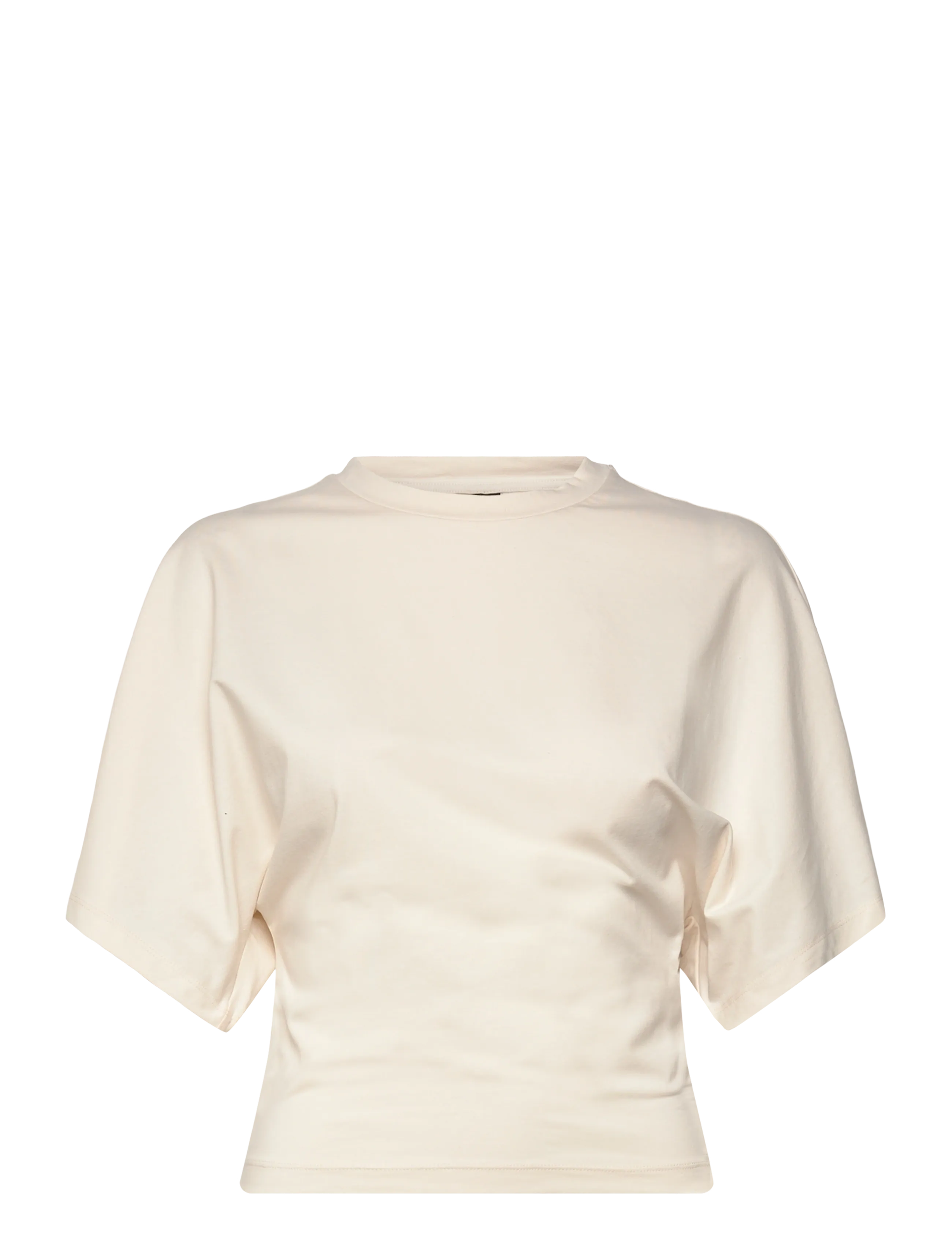 Gina Tricot - Fitted top - lühikeste varrukatega pluusid - gardenia (1496) - 1