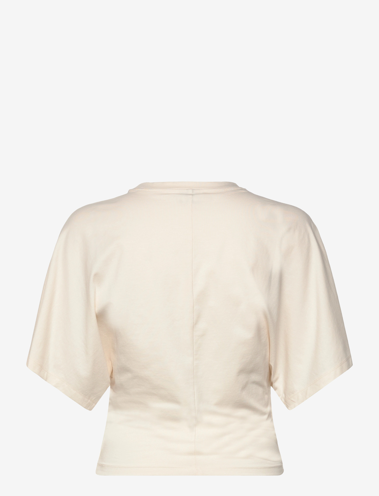 Gina Tricot - Fitted top - kortärmade blusar - gardenia (1496) - 1