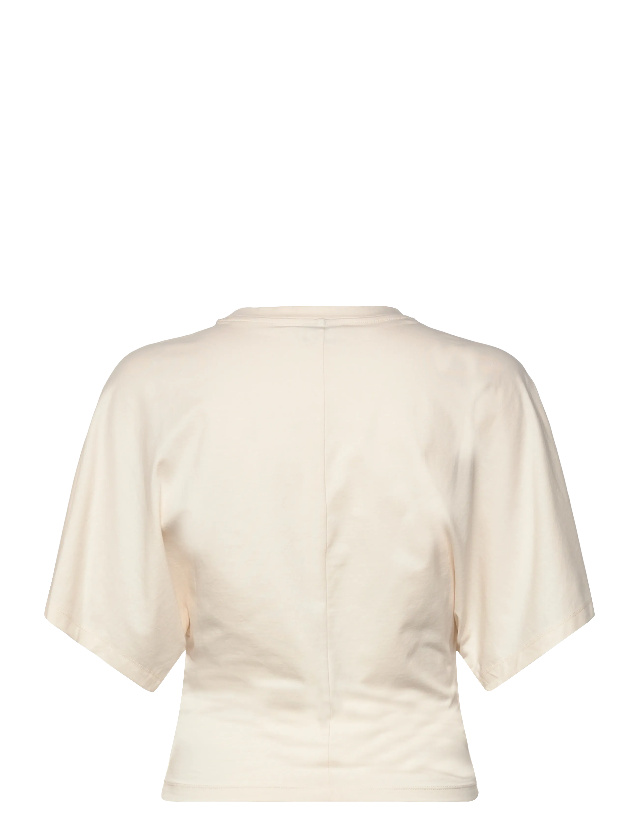 Gina Tricot - Fitted top - lühikeste varrukatega pluusid - gardenia (1496) - 2