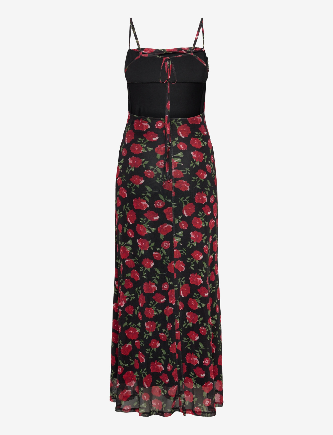 Gina Tricot - Mesh maxi dress - slip dresses - rose/aop - 1