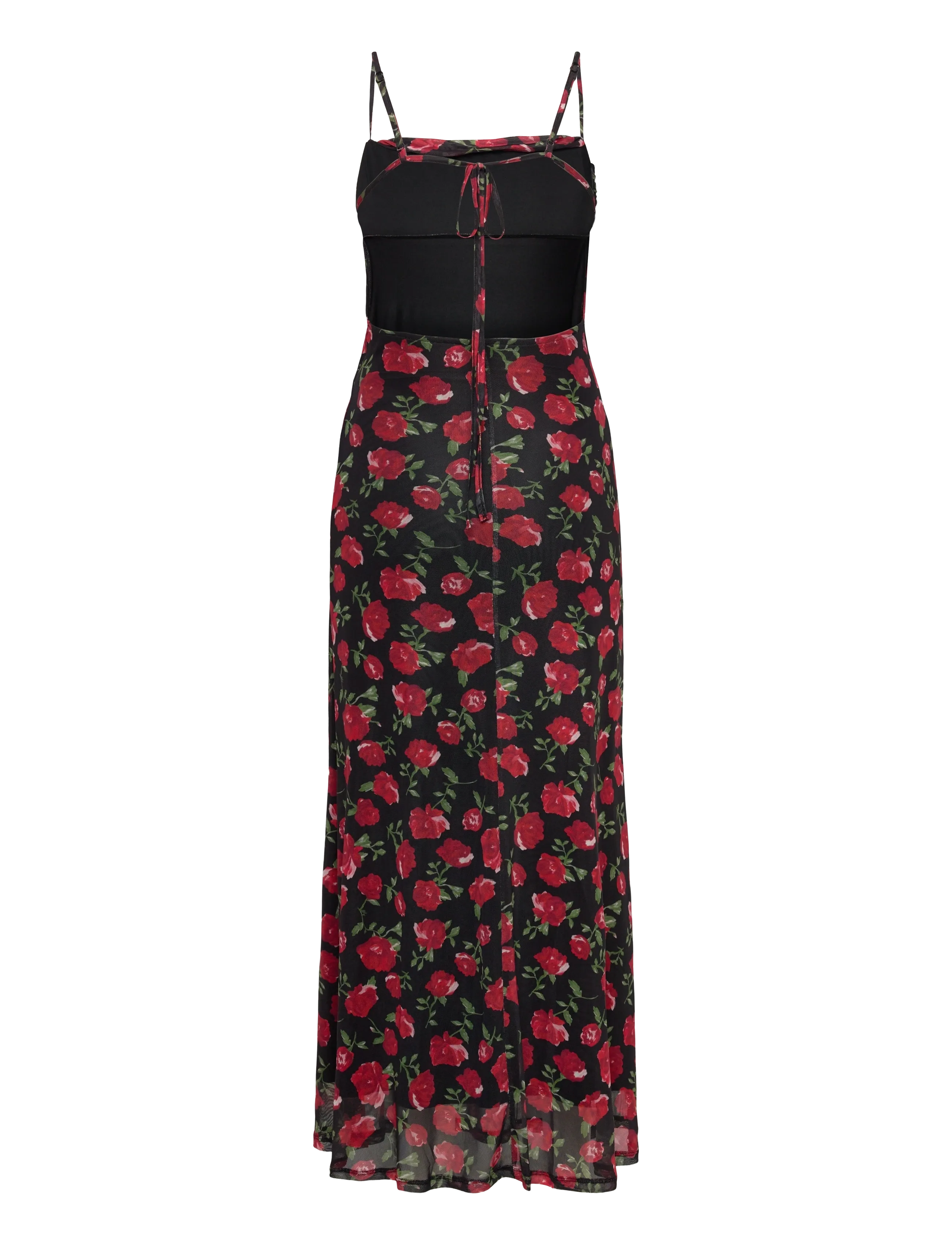 Gina Tricot - Mesh maxi dress - Õlapaeltega kleidid - rose/aop - 2