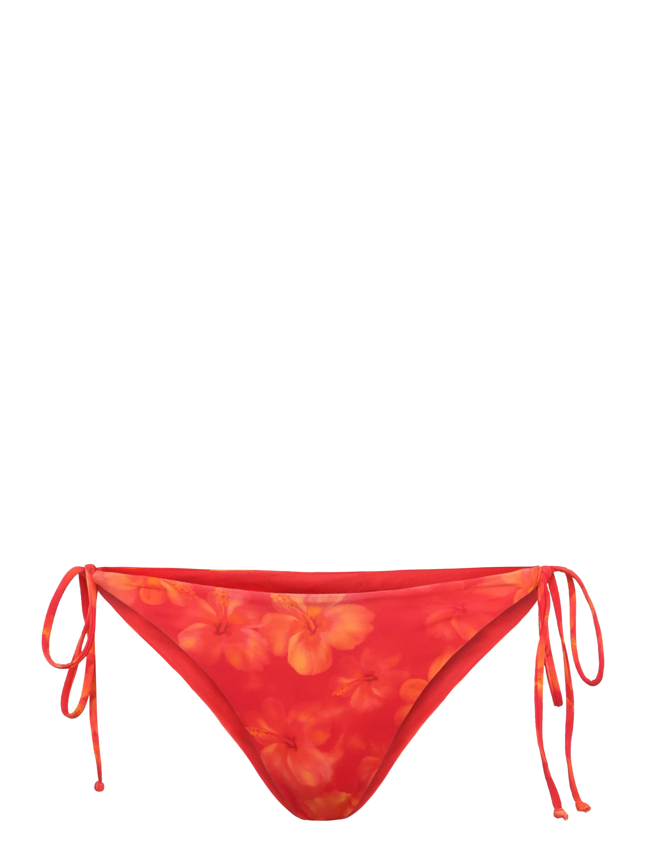Gina Tricot Tie Bikini Brazilian, Kvinder, Brasiliansk Bikini Underdel Med Bindebånd, Koral, Str: L