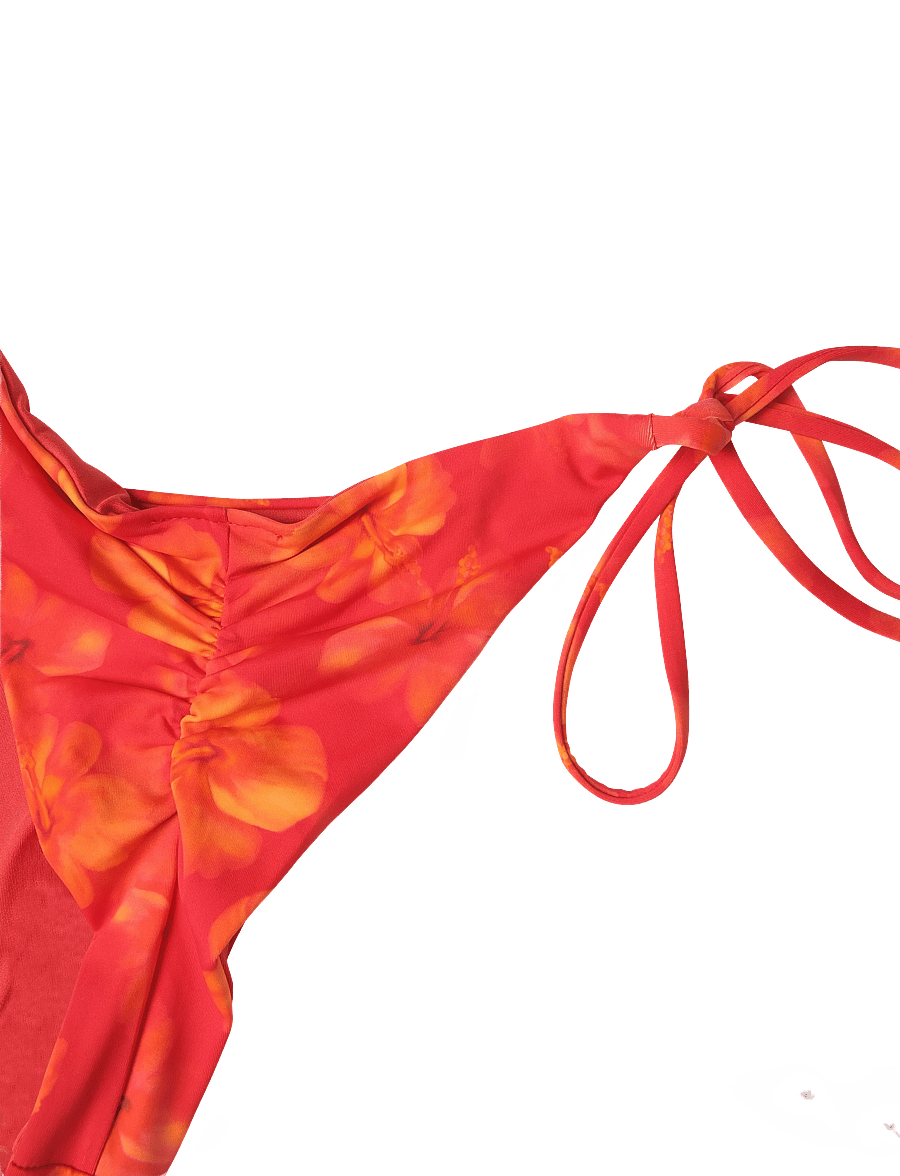 Gina Tricot - Tie bikini brazilian - brazilian bikinis - hibiscus (3127) - 2