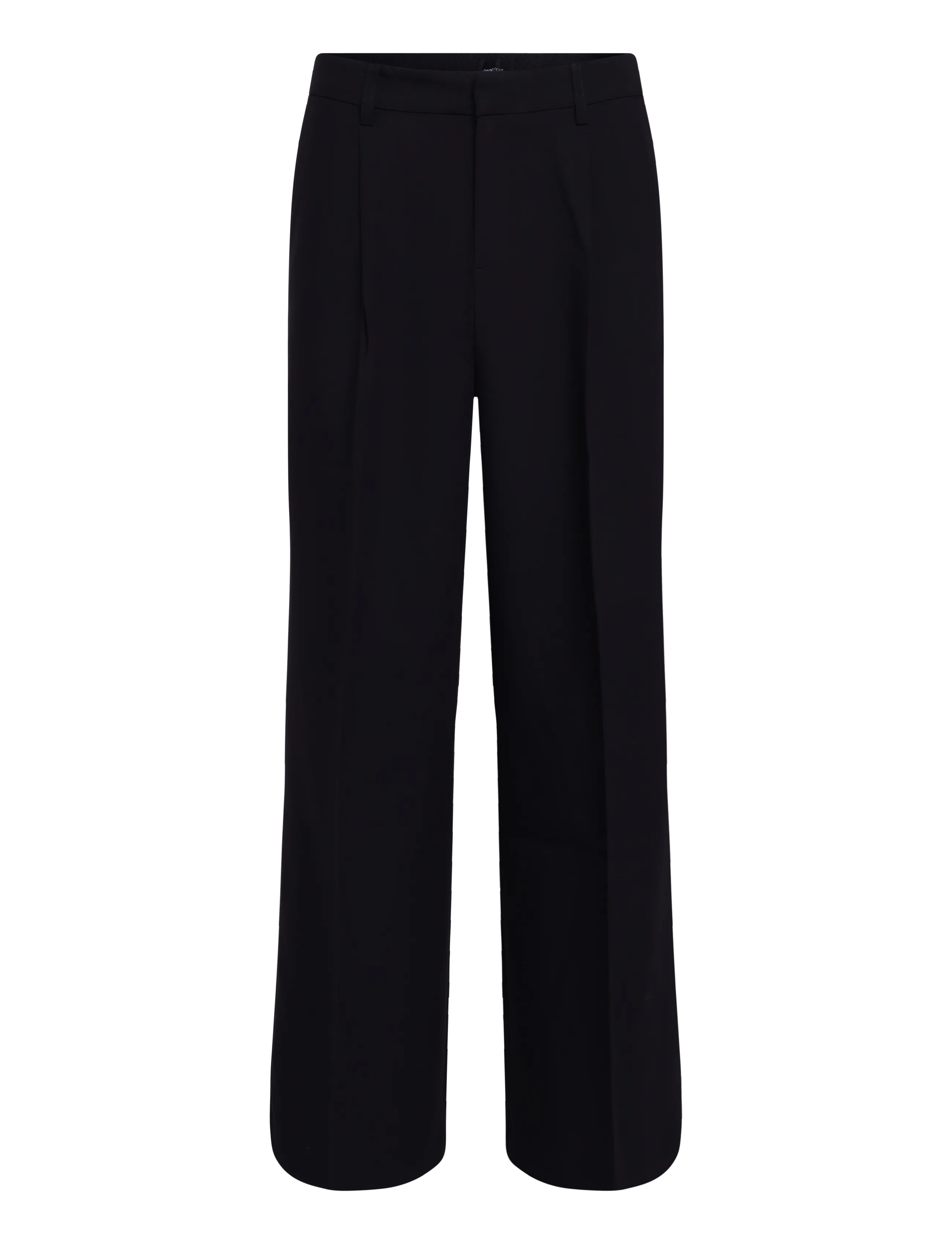 Gina Tricot Wide pleated trousers - Vida byxor - BLACK (9000) / black