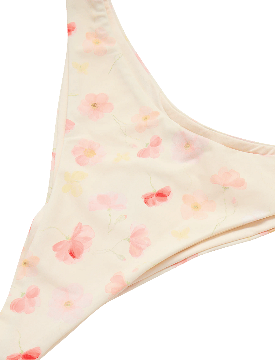 Gina Tricot - High leg bikini bottom - brazilian bikinier - poppy aop - 2