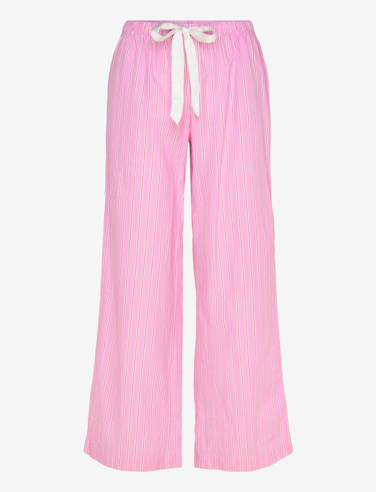 Gina Tricot - Poplin pyjamas trousers - pyjamasbyxor - pink stripe - 0