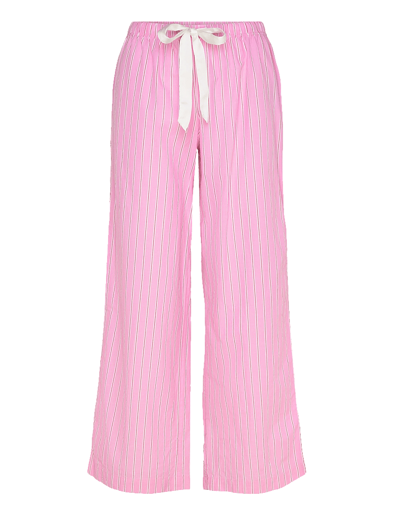 Gina Tricot - Poplin pyjamas trousers - pyjamasbyxor - pink stripe - 0