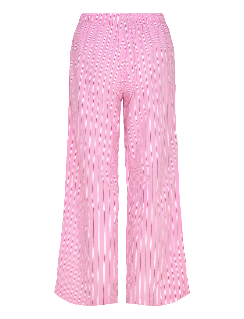 Gina Tricot - Poplin pyjamas trousers - pyjamasbyxor - pink stripe - 1