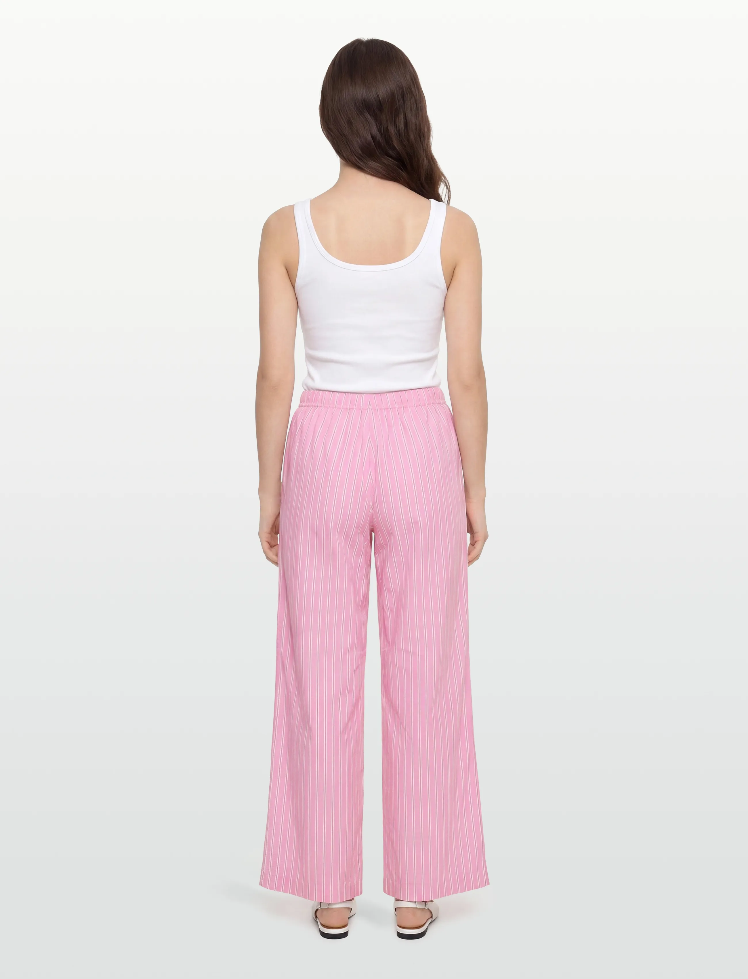 Gina Tricot - Poplin pyjamas trousers - pyjama pants - pink stripe - 4