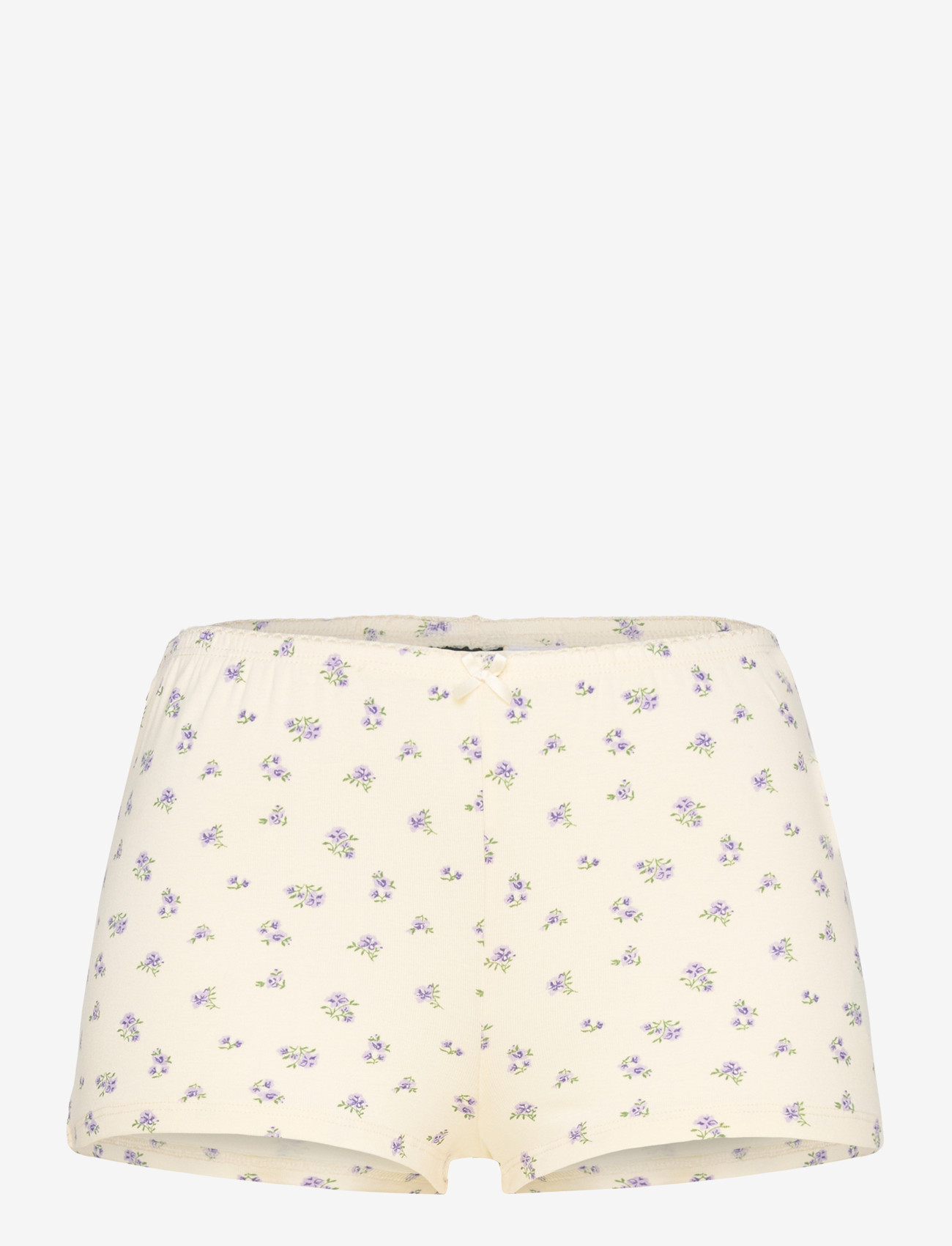 Gina Tricot - Soft pyjamas hotpants - lühikesed püksid - yellow flower (2201) - 0