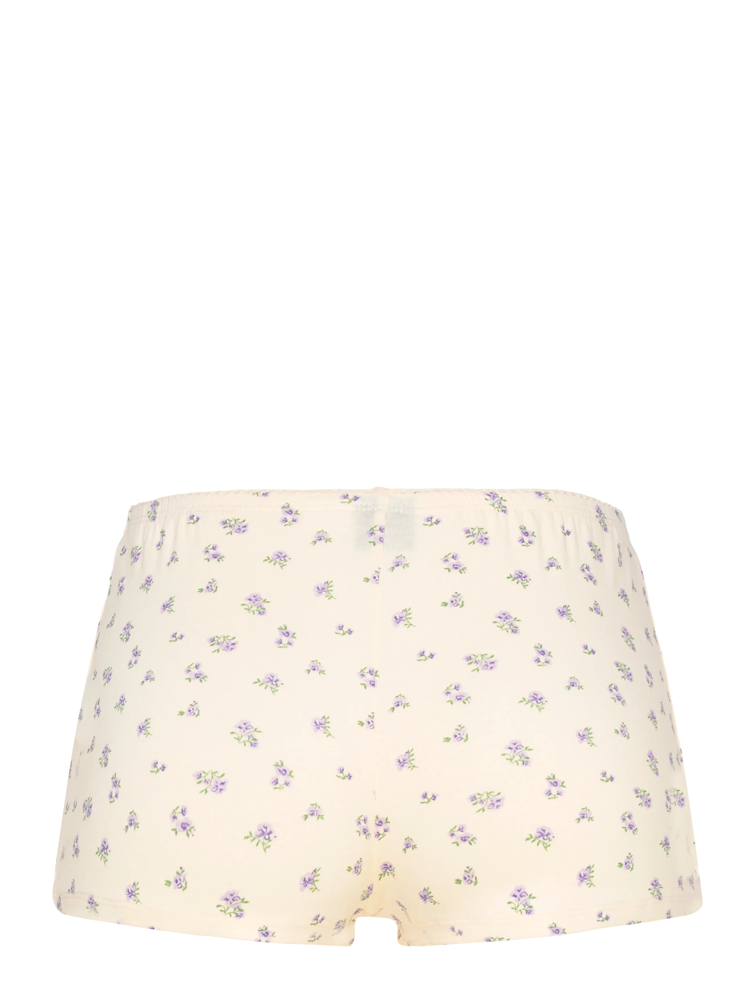 Gina Tricot - Soft pyjamas hotpants - natshorts - yellow flower (2201) - 1
