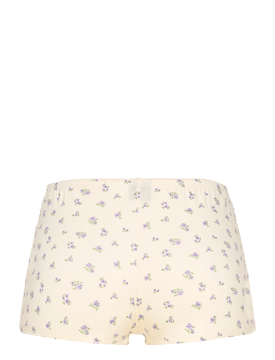 Gina Tricot - Soft pyjamas hotpants - lühikesed püksid - yellow flower (2201) - 1
