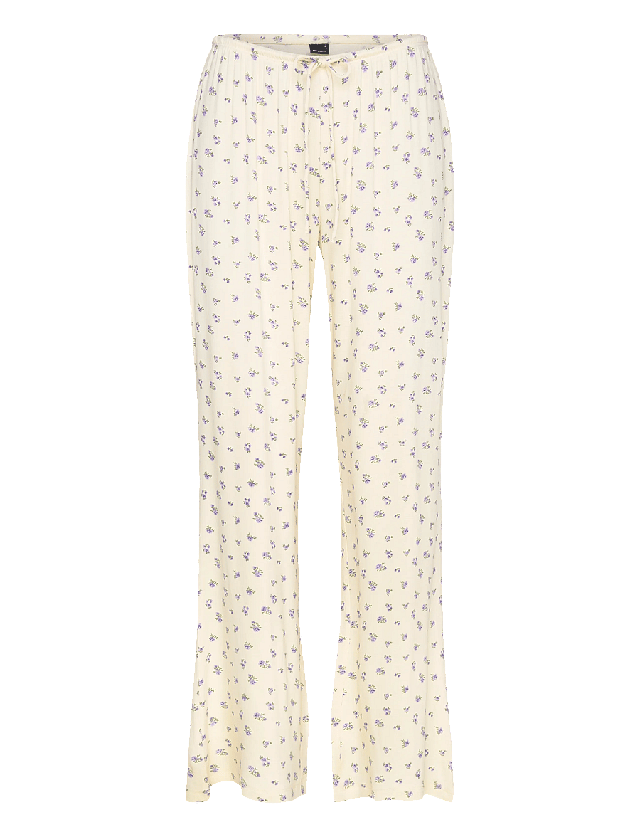 Gina Tricot - Soft pyjamas trousers - natbukser - yellow flower (2201) - 0
