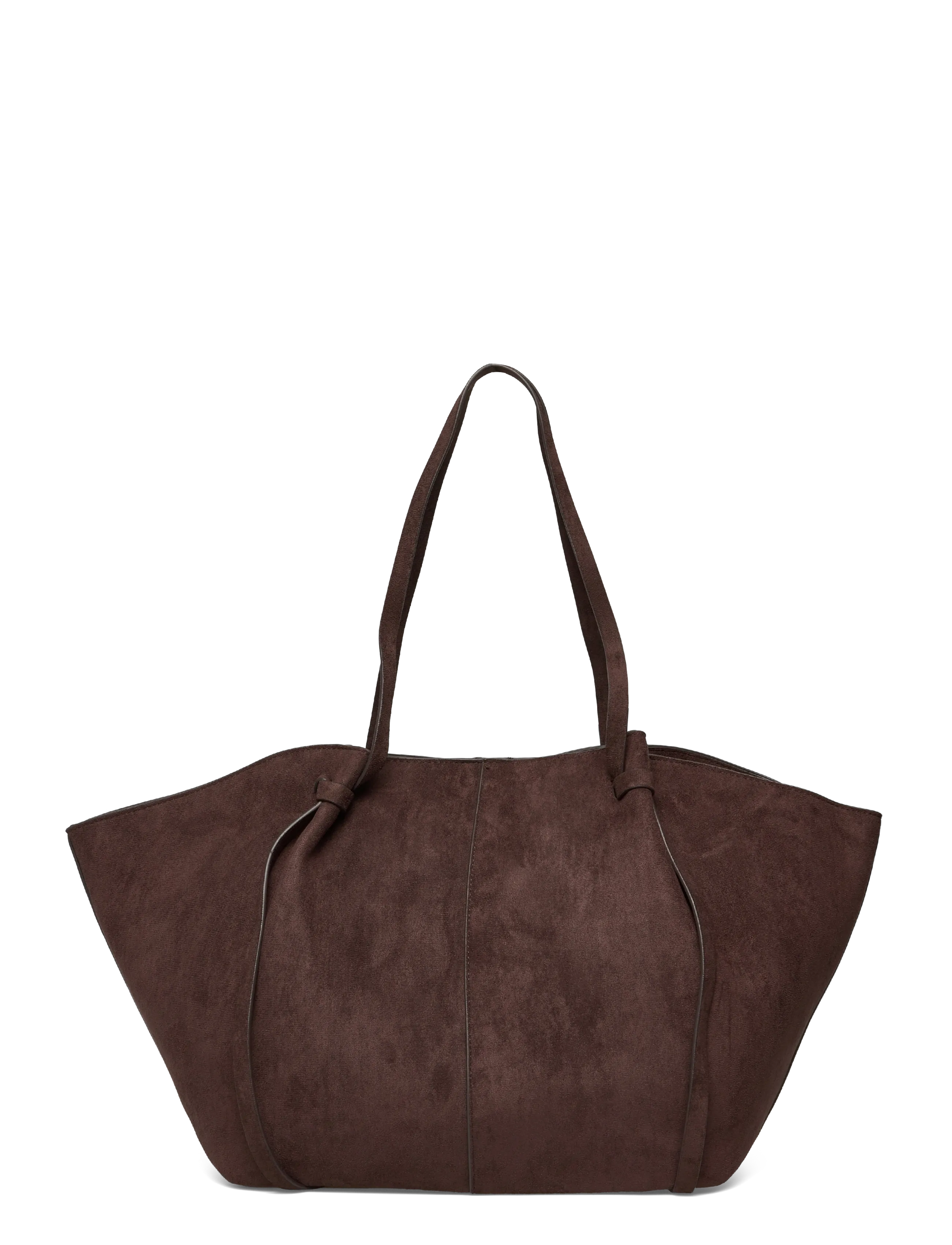 Gina Tricot - Long strap pu bag - shoppers - brown - 1