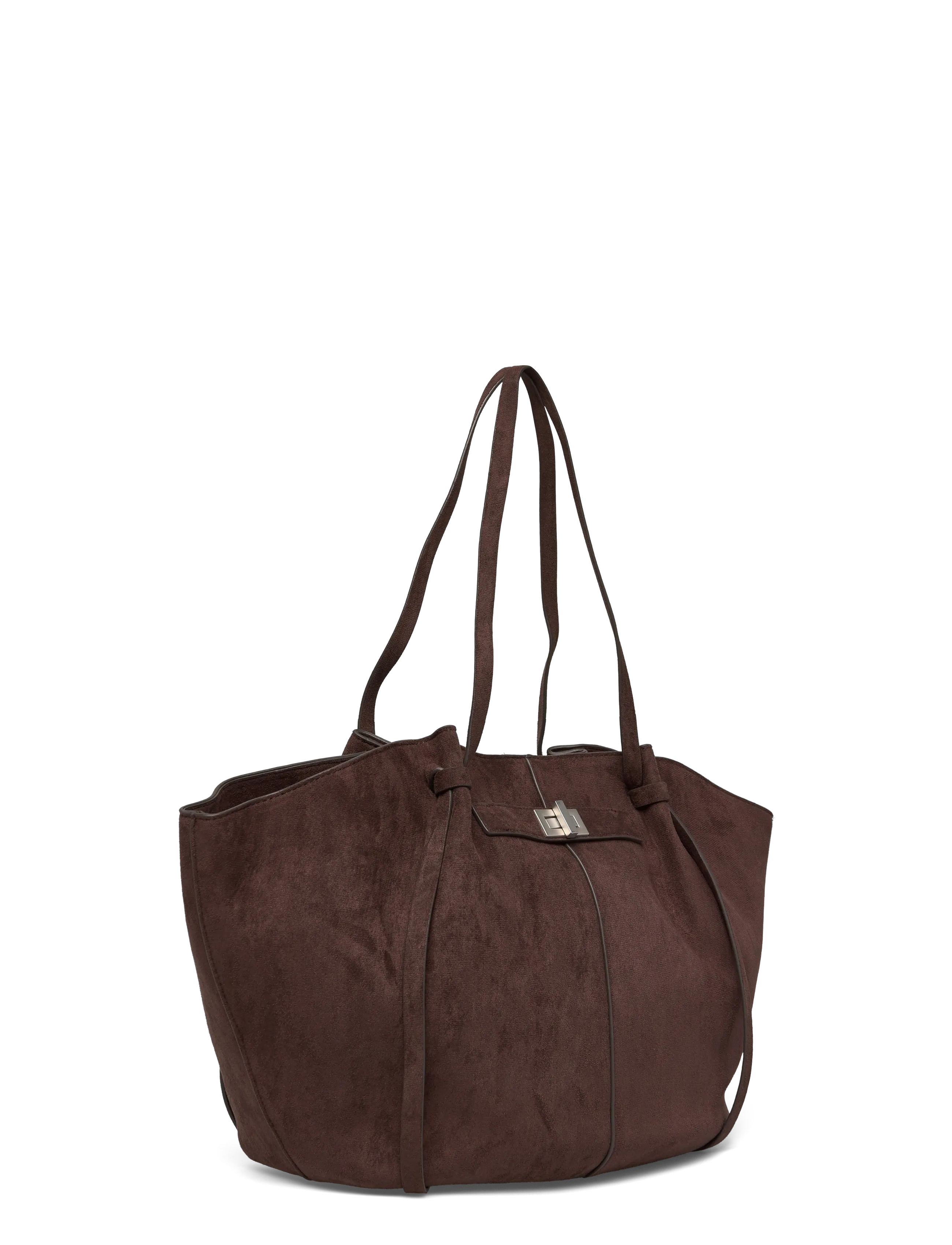 Gina Tricot - Long strap pu bag - shoppers - brown - 2
