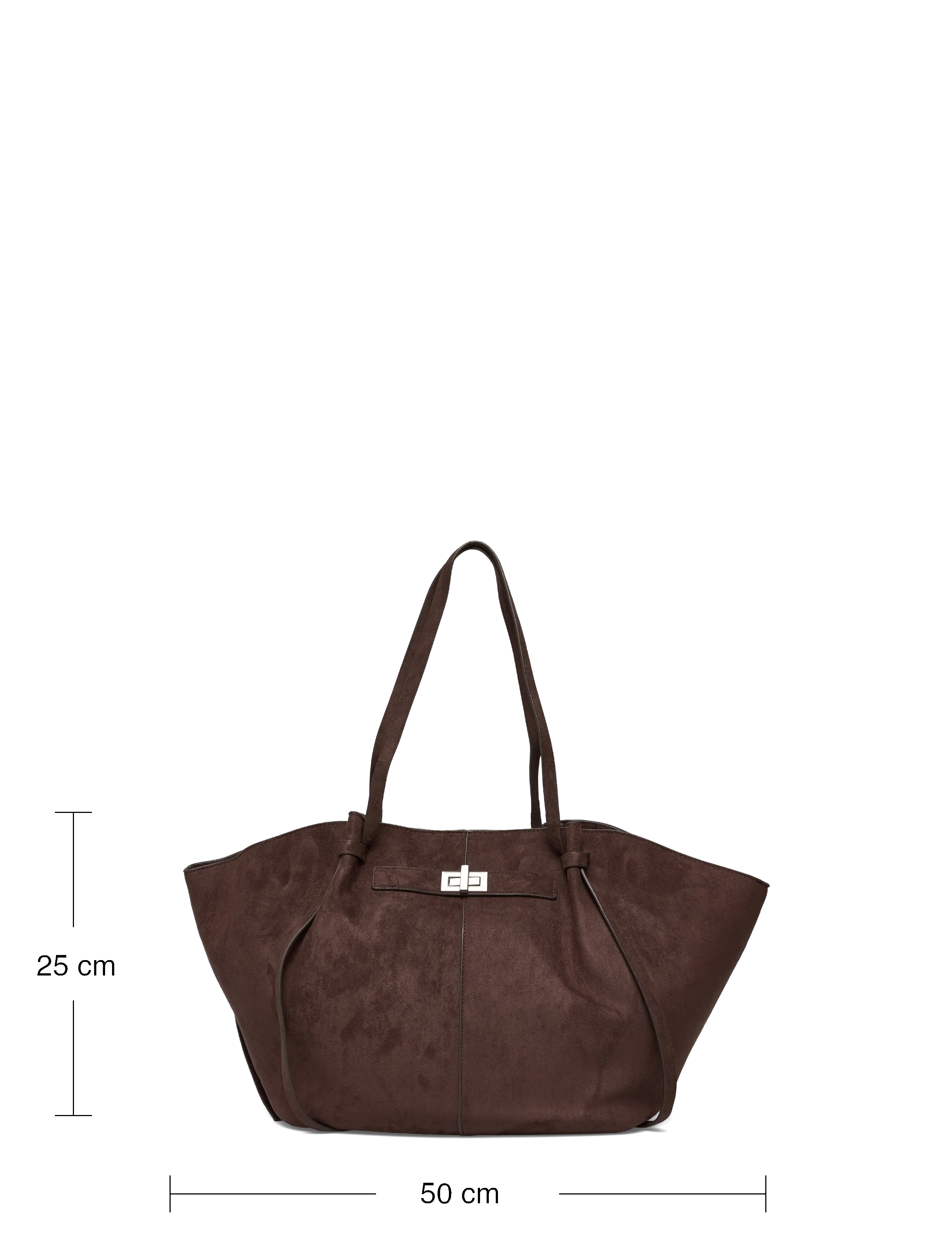 Gina Tricot - Long strap pu bag - shoppers - brown - 3