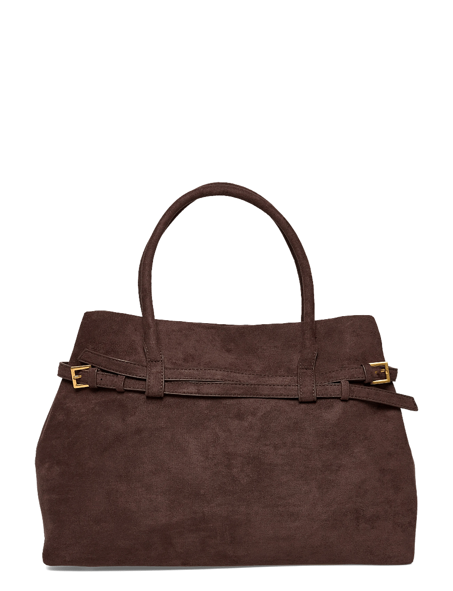 Gina Tricot - Classic tote bag - totes - dark brown (7180) - 0