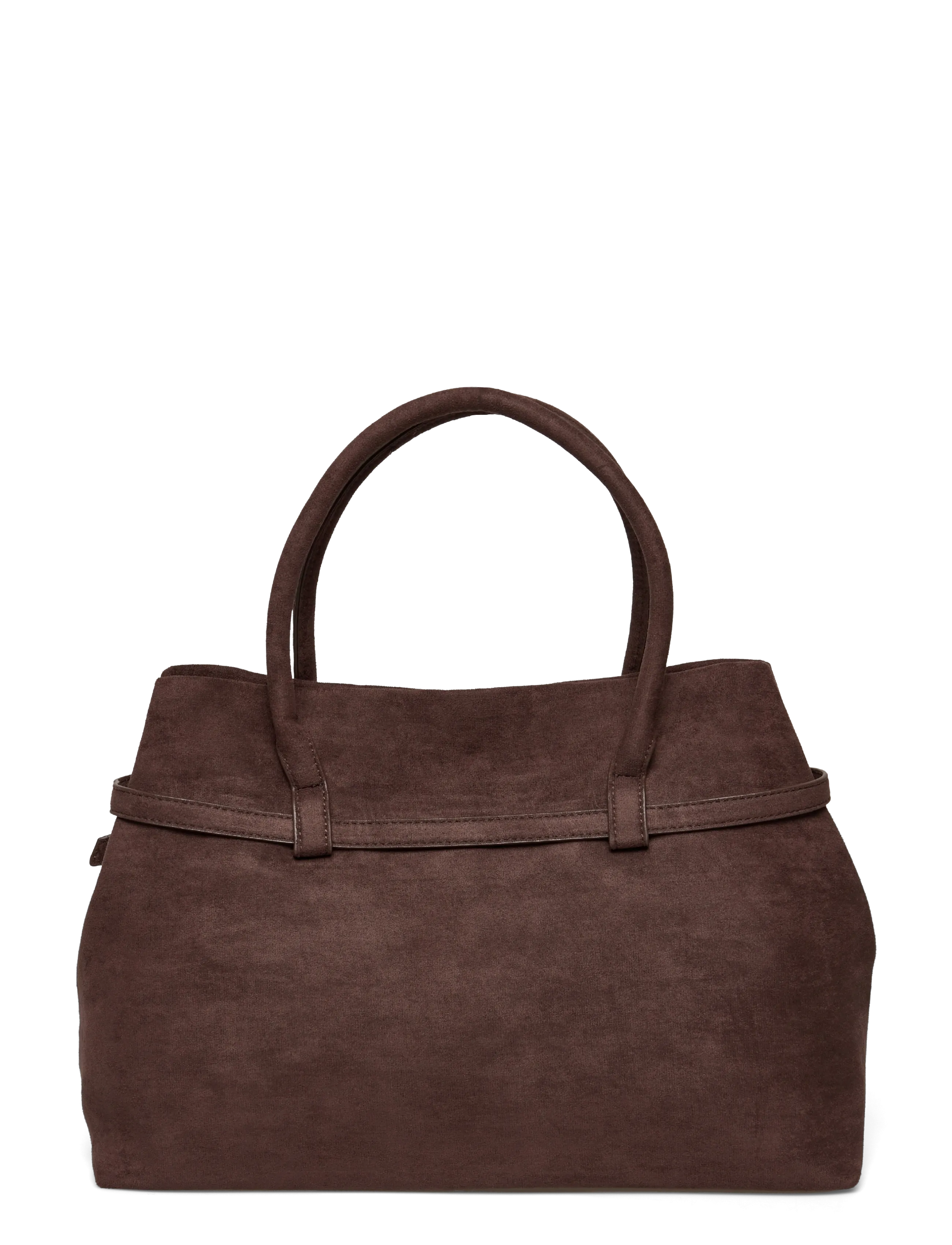 Gina Tricot - Classic tote bag - tote bags - dark brown (7180) - 1