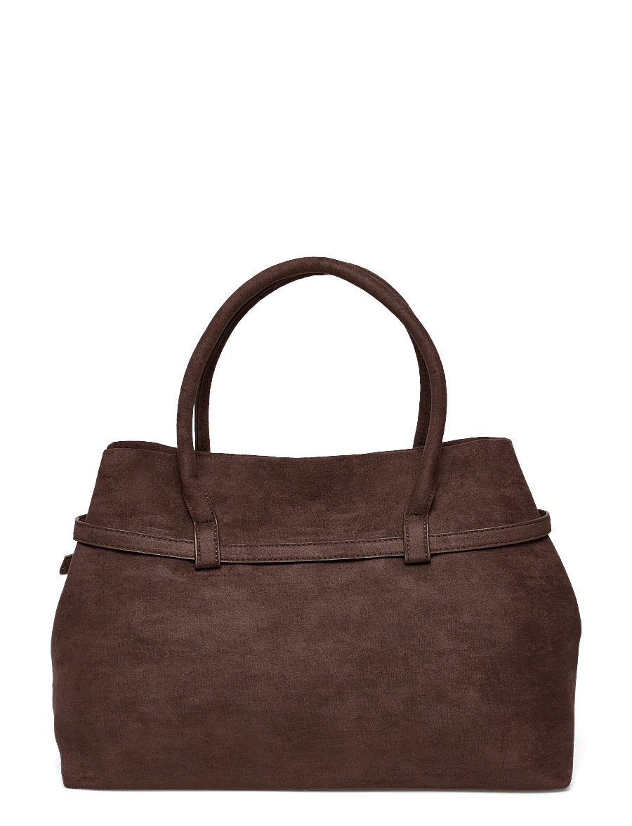 Gina Tricot - Classic tote bag - totes - dark brown (7180) - 1