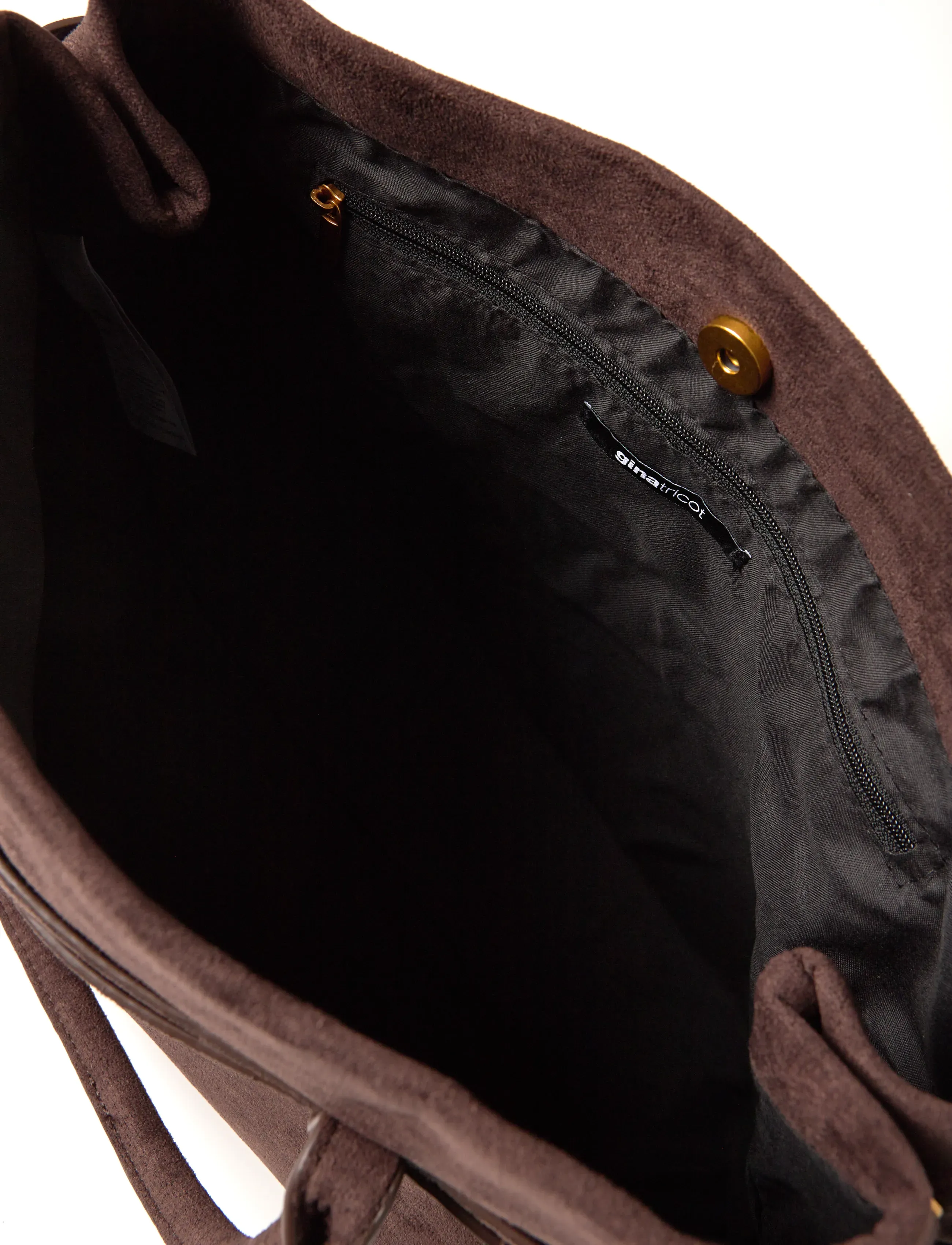 Gina Tricot - Classic tote bag - tote bags - dark brown (7180) - 4