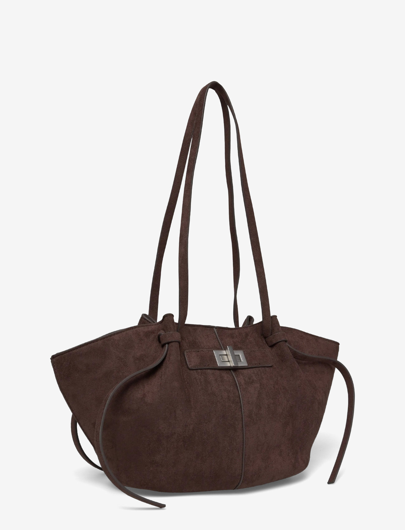Gina Tricot - Midi long strap bag - shoppere - brown (7000) - 2