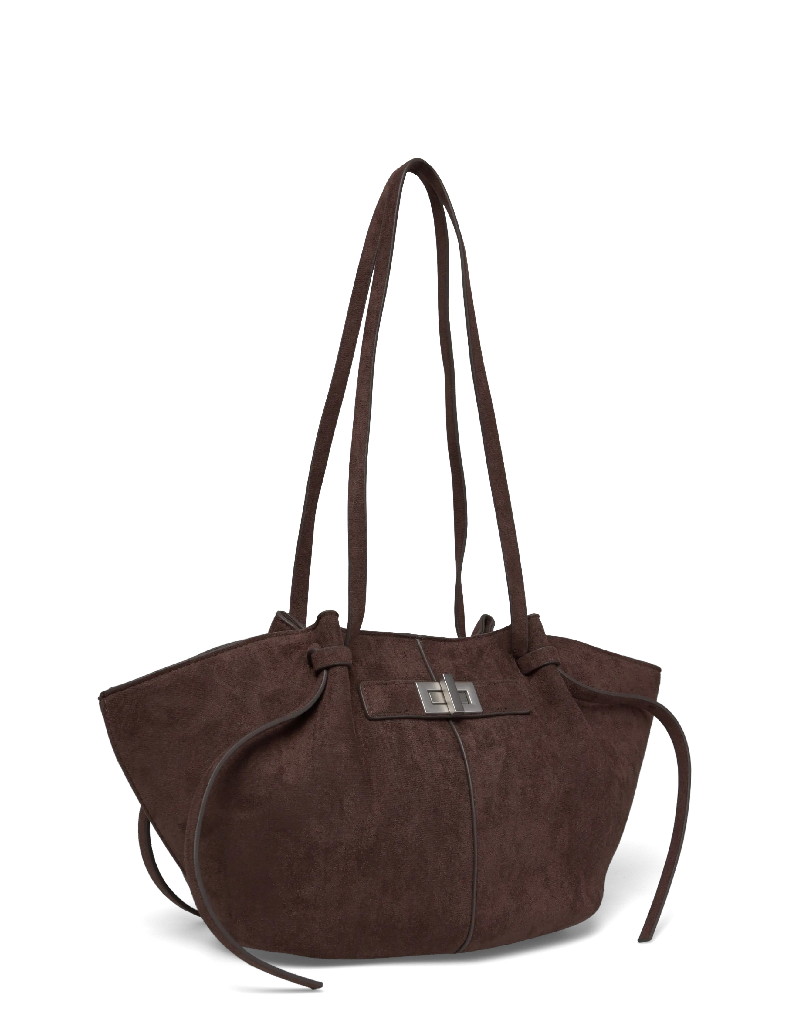 Gina Tricot - Midi long strap bag - shopper-laukut - brown (7000) - 2