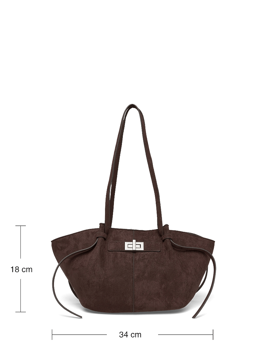 Gina Tricot - Midi long strap bag - ostukotid - brown (7000) - 3
