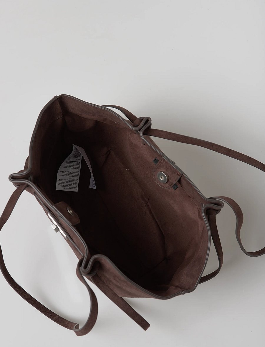 Gina Tricot - Midi long strap bag - ostukotid - brown (7000) - 4