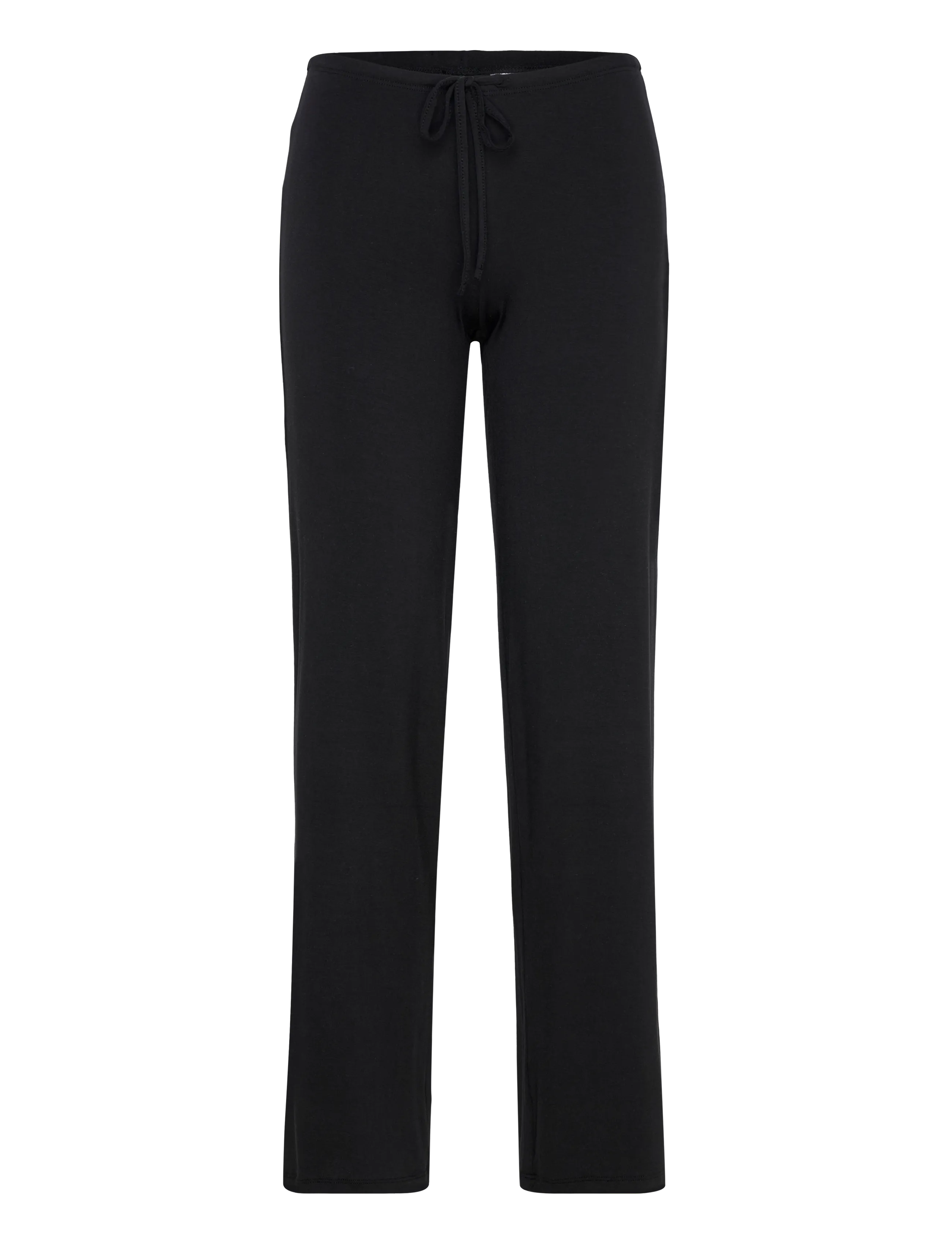 Gina Tricot Low waist loungewear trousers - Lingerie - BLACK (9000) / black
