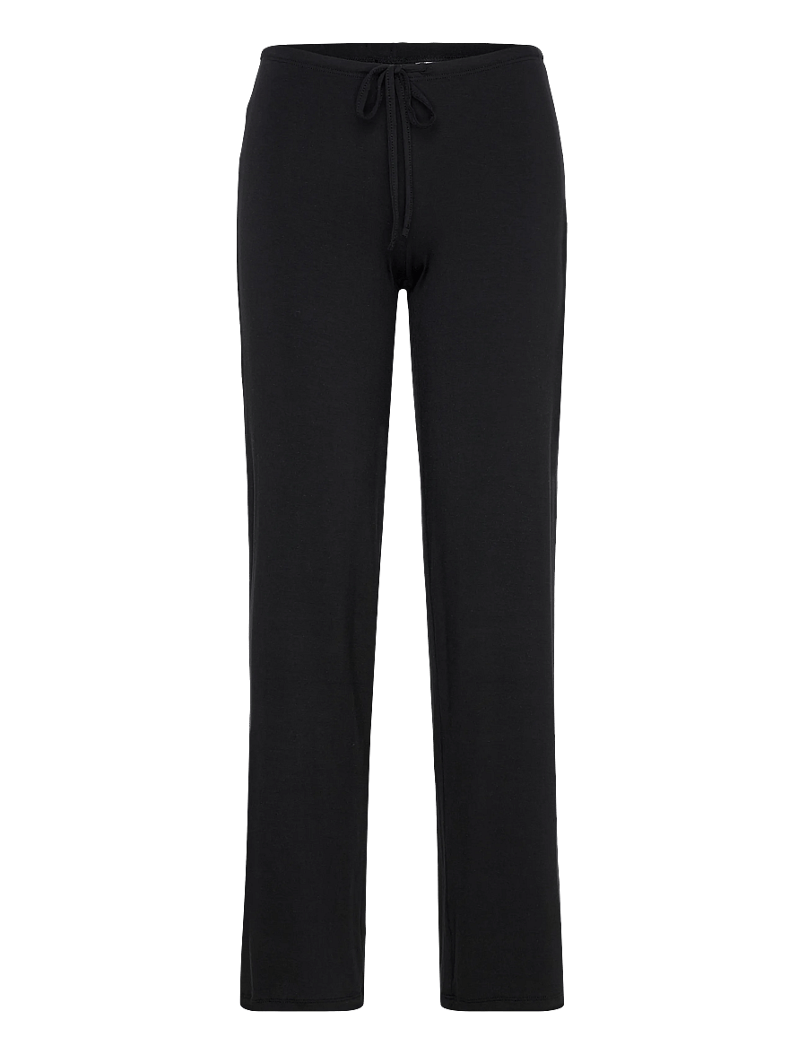 Gina Tricot - Low waist loungewear trousers - natbukser - black (9000) - 1