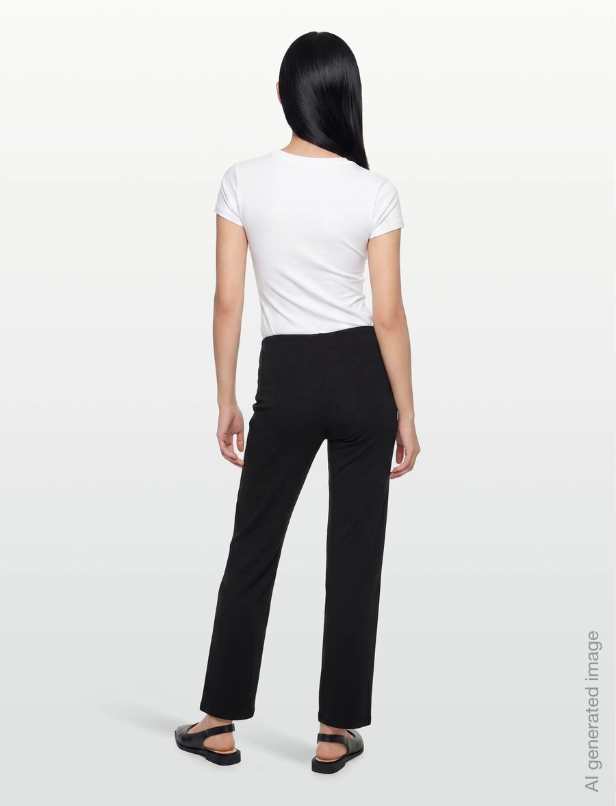 Gina Tricot - Low waist loungewear trousers - natbukser - black (9000) - 4