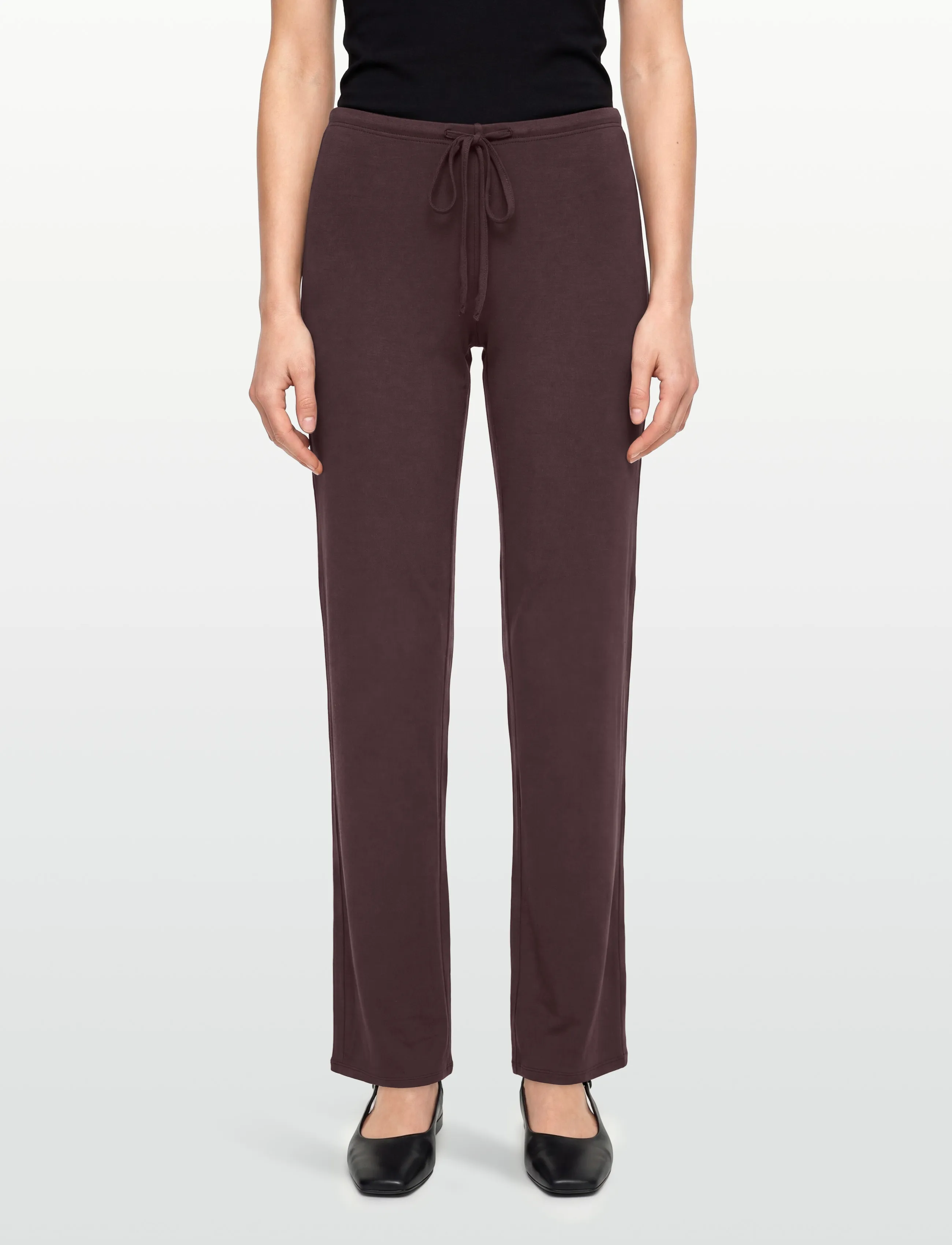 Gina Tricot - Low waist loungewear trousers - natbukser - chocolate plum (4015) - 3
