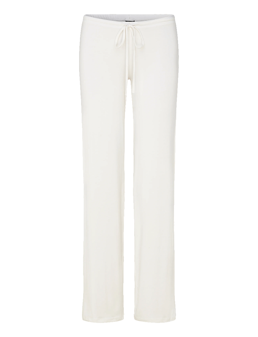 Gina Tricot - Low waist loungewear trousers - pyjamasbyxor - gardenia (1496) - 0