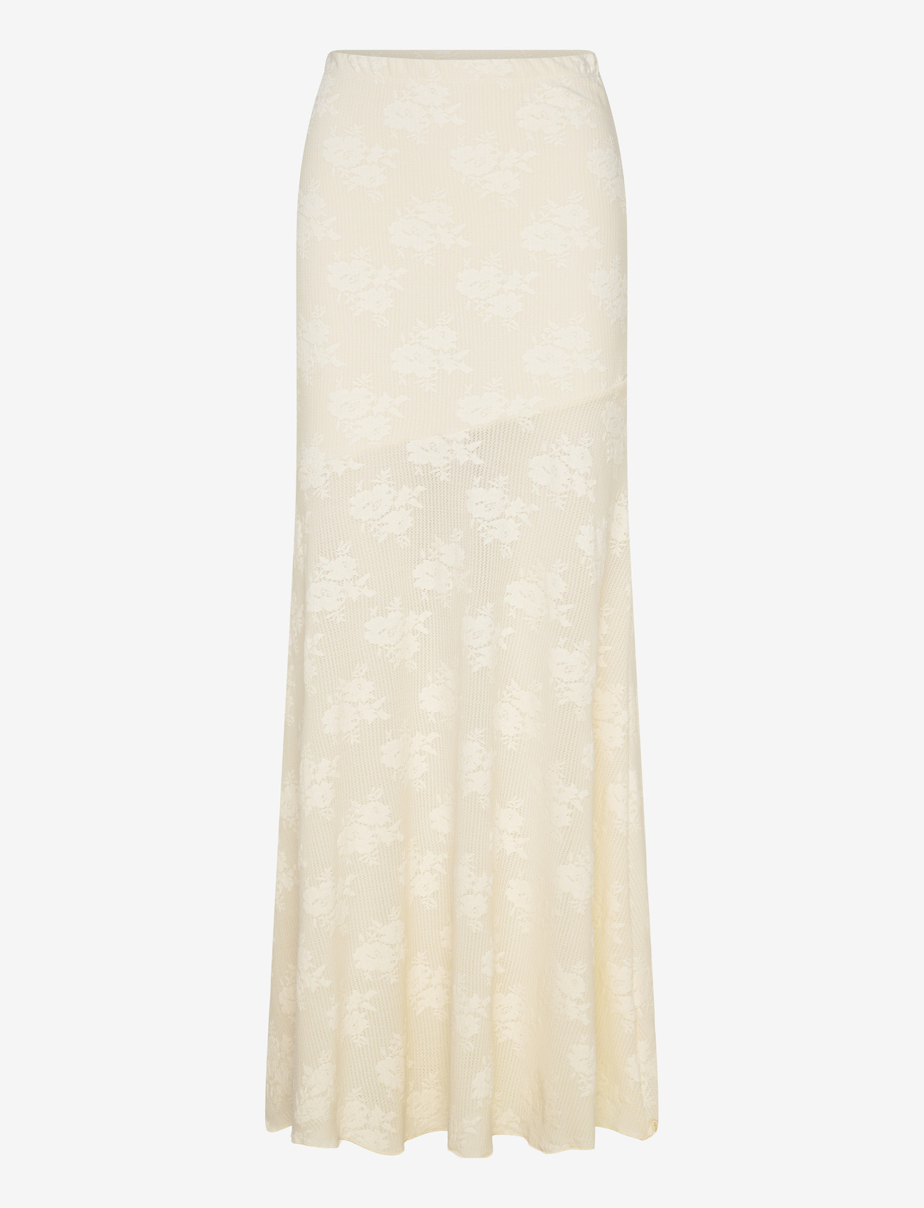 Gina Tricot - Jacquard skirt - maxi skirts - gardenia (1496) - 0