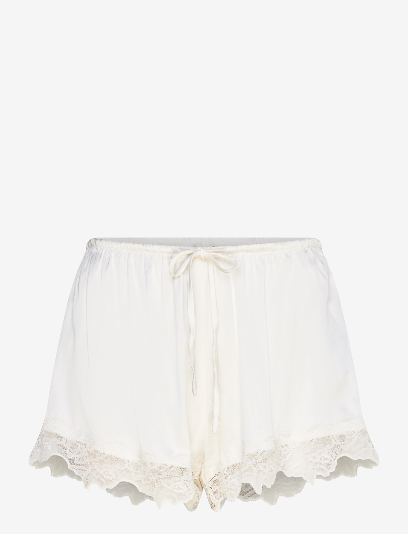 Gina Tricot - Satin loungewear shorts - shorts - gardenia (1496) - 0