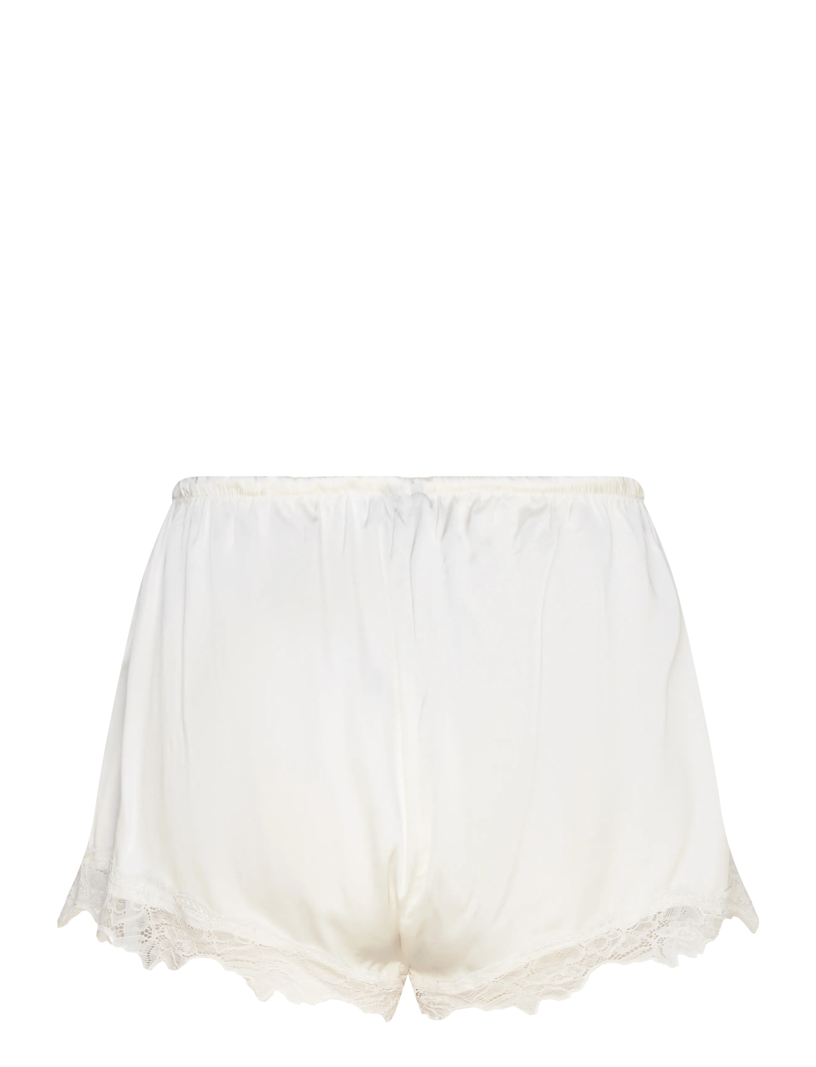Gina Tricot - Satin loungewear shorts - gardenia (1496) - 1